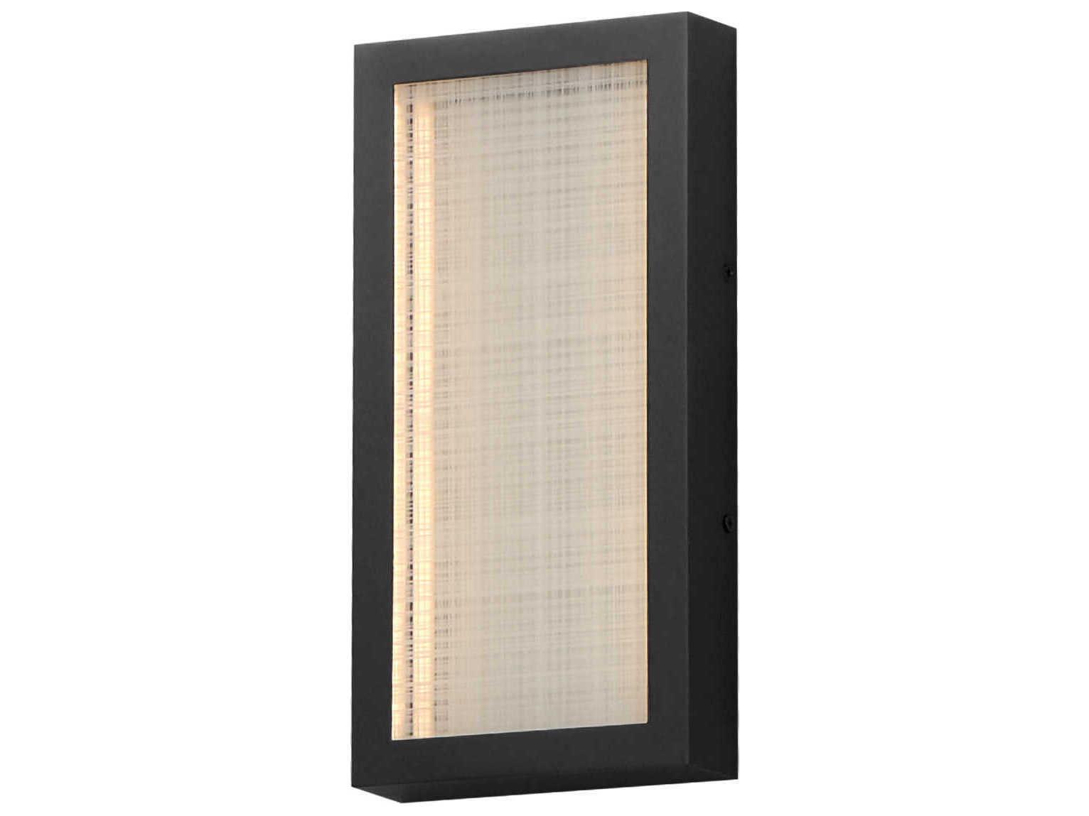 ET2 Highlander 1-Light Black Wall Sconce