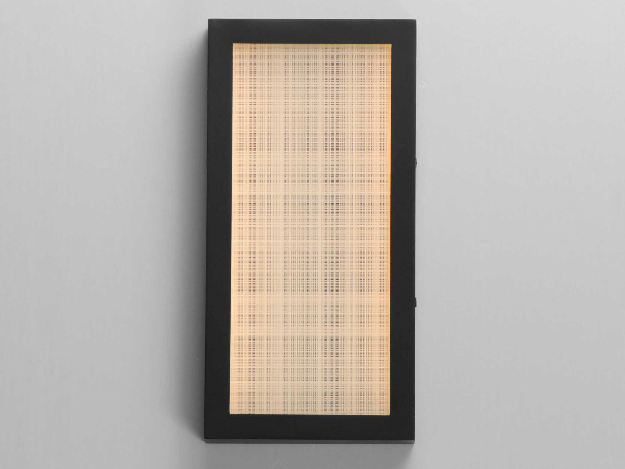 ET2 Highlander 1-Light Black Wall Sconce