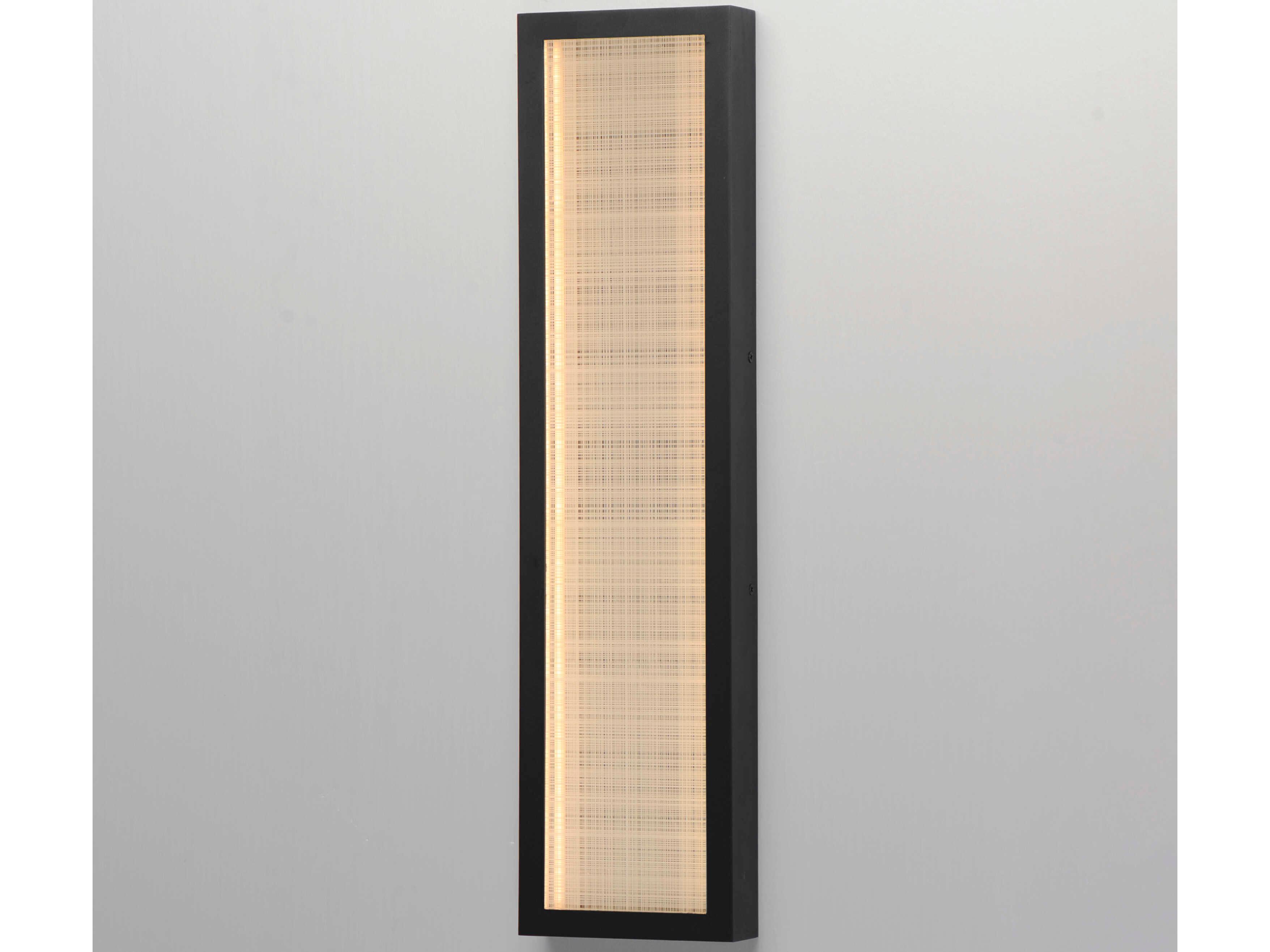 ET2 1-Light Black Vanity Light