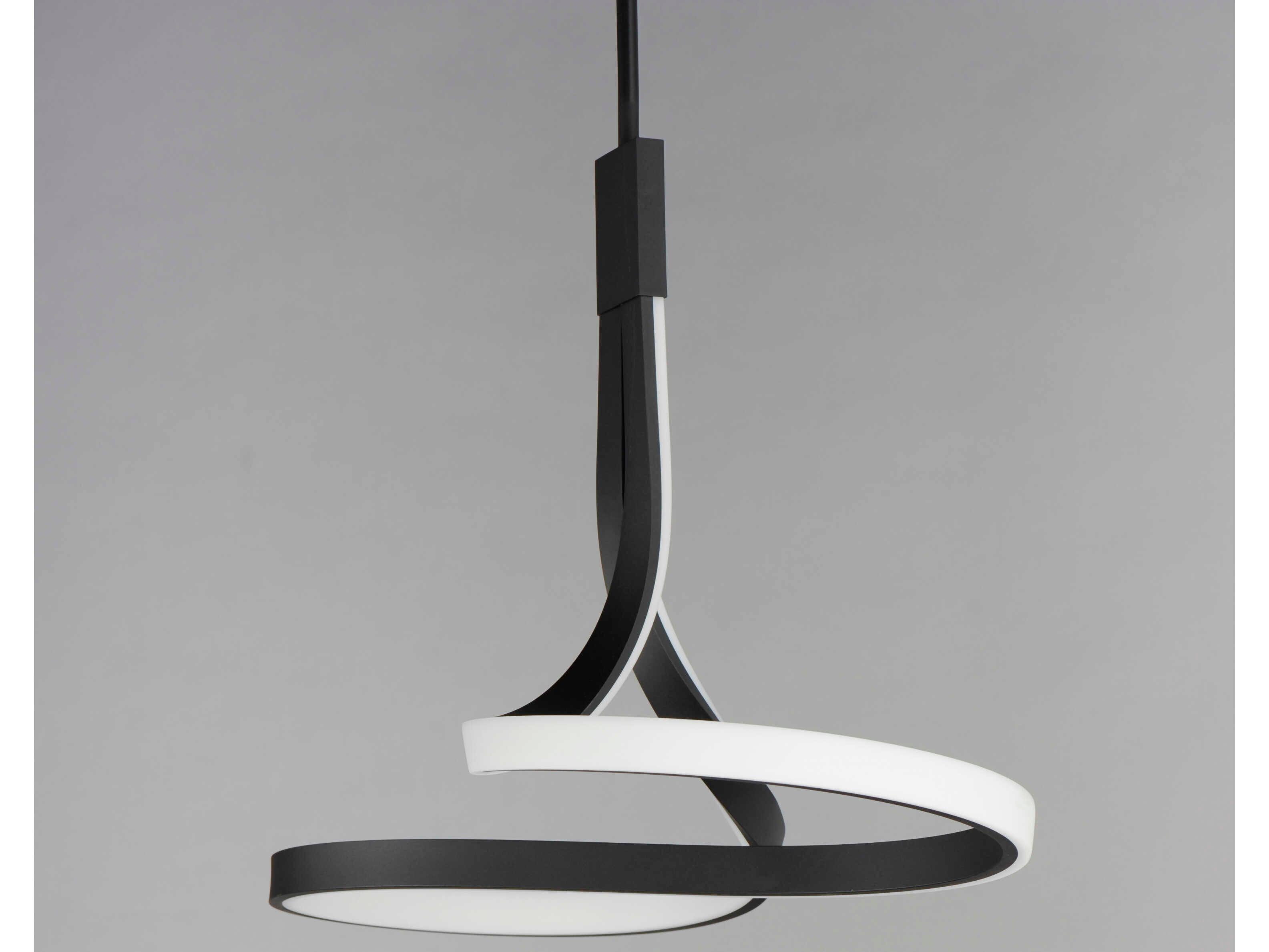 ET2 Serpentine 1-Light Black Pendant