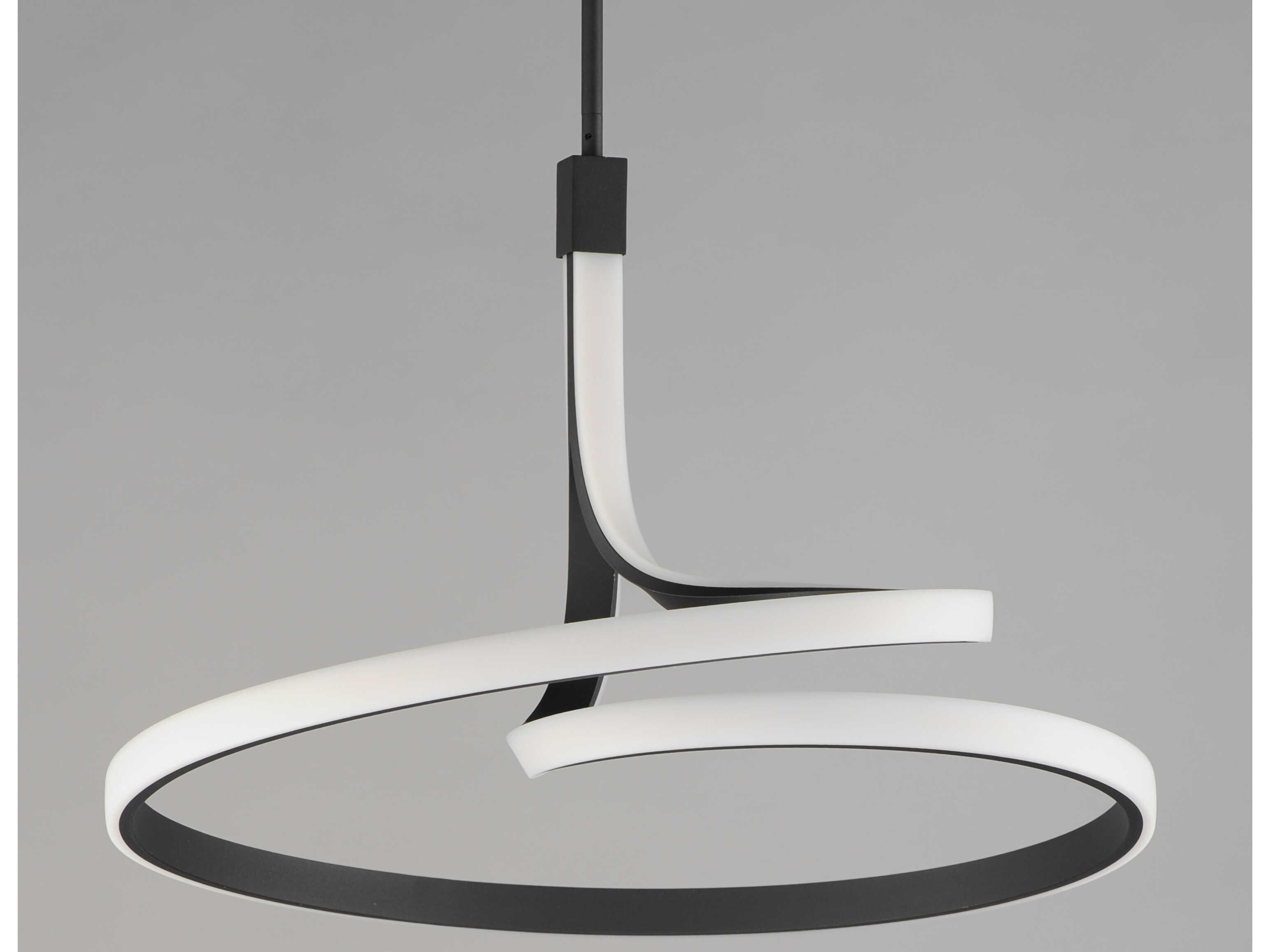 ET2 Serpentine 1-Light Black Pendant