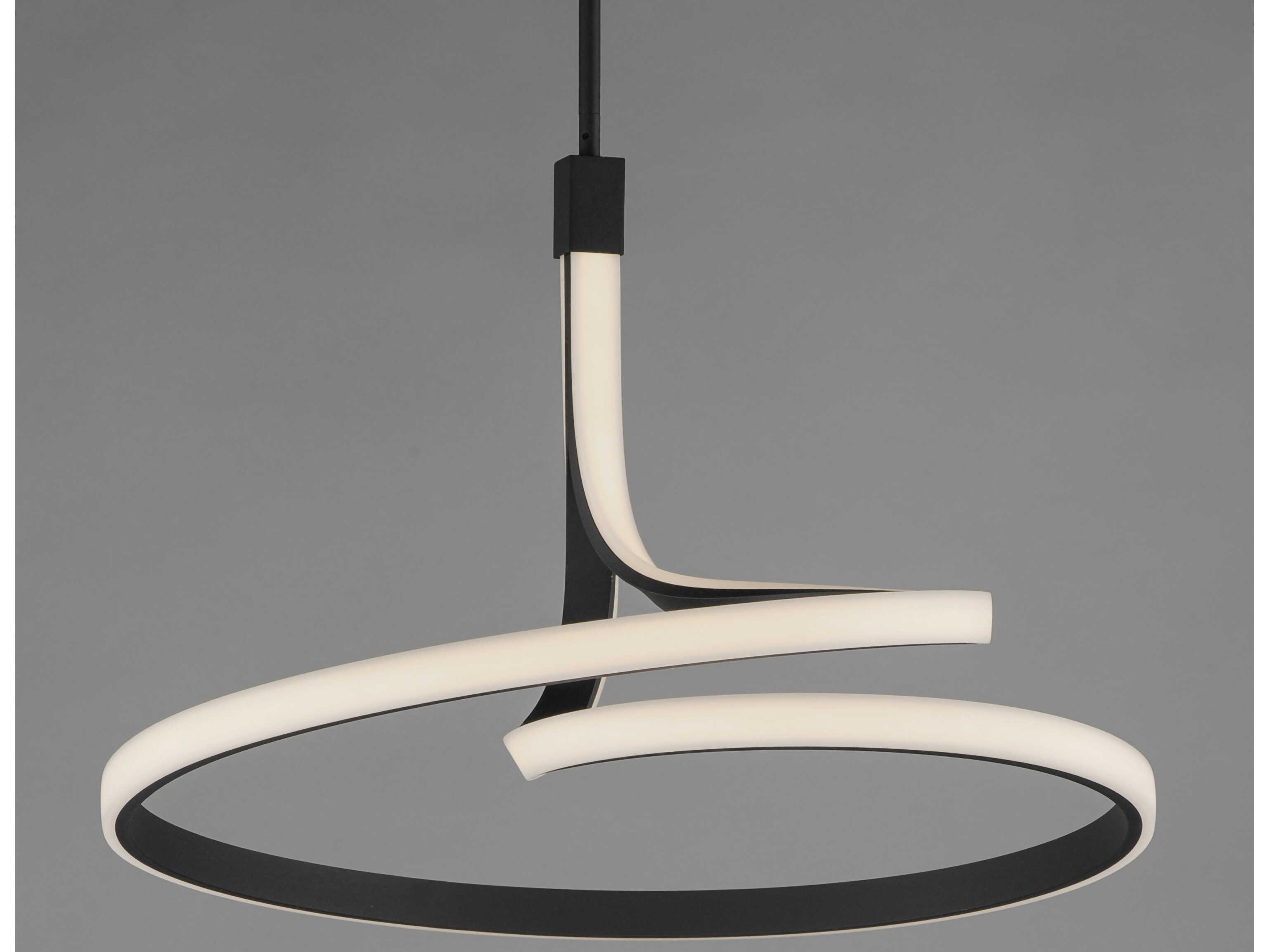 ET2 Serpentine 1-Light Black Pendant