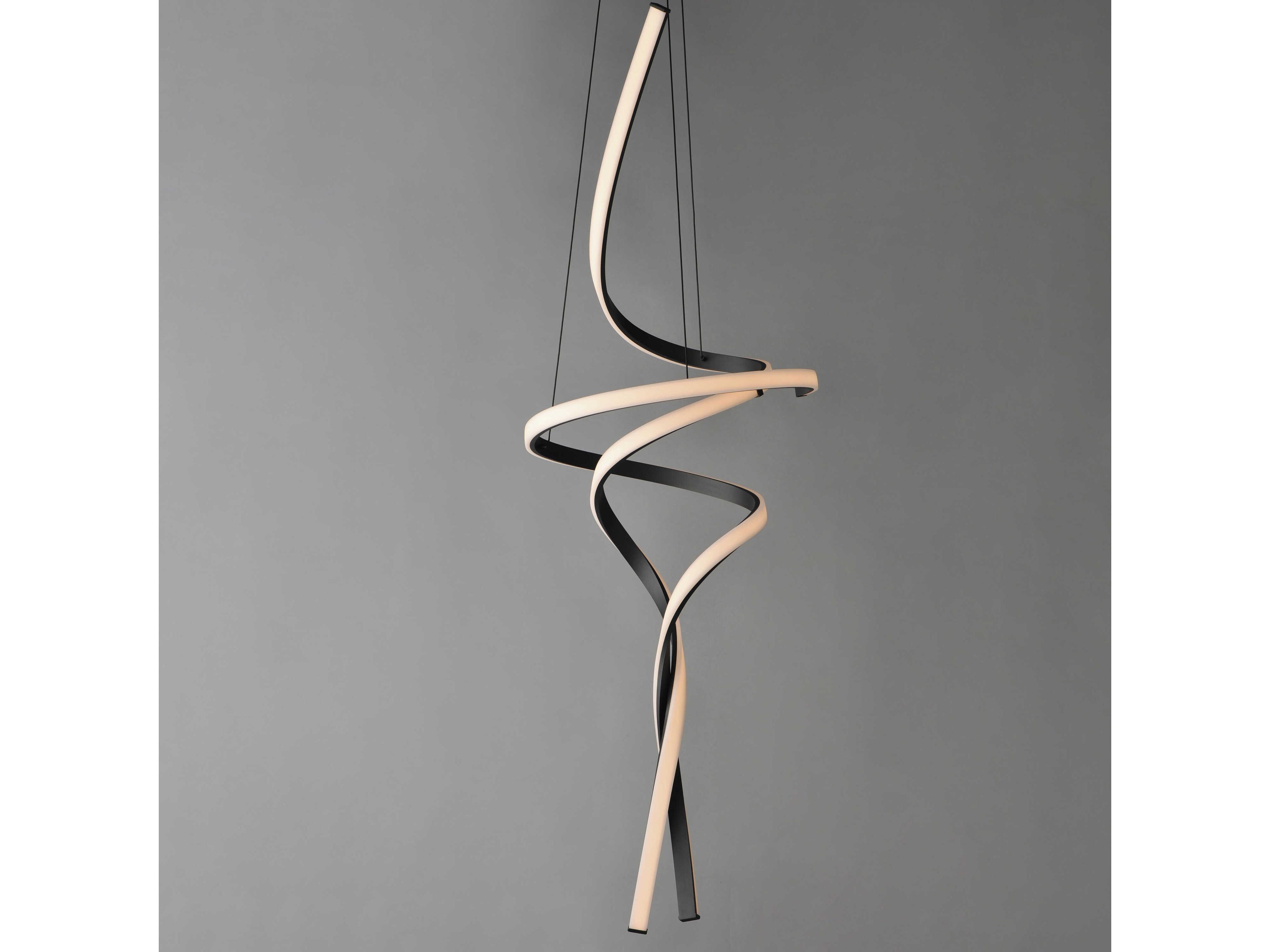 ET2 Serpentine 2-Light Black Pendant