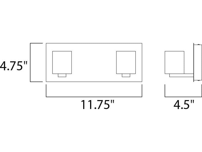ET2 Polished Chrome Glass LED