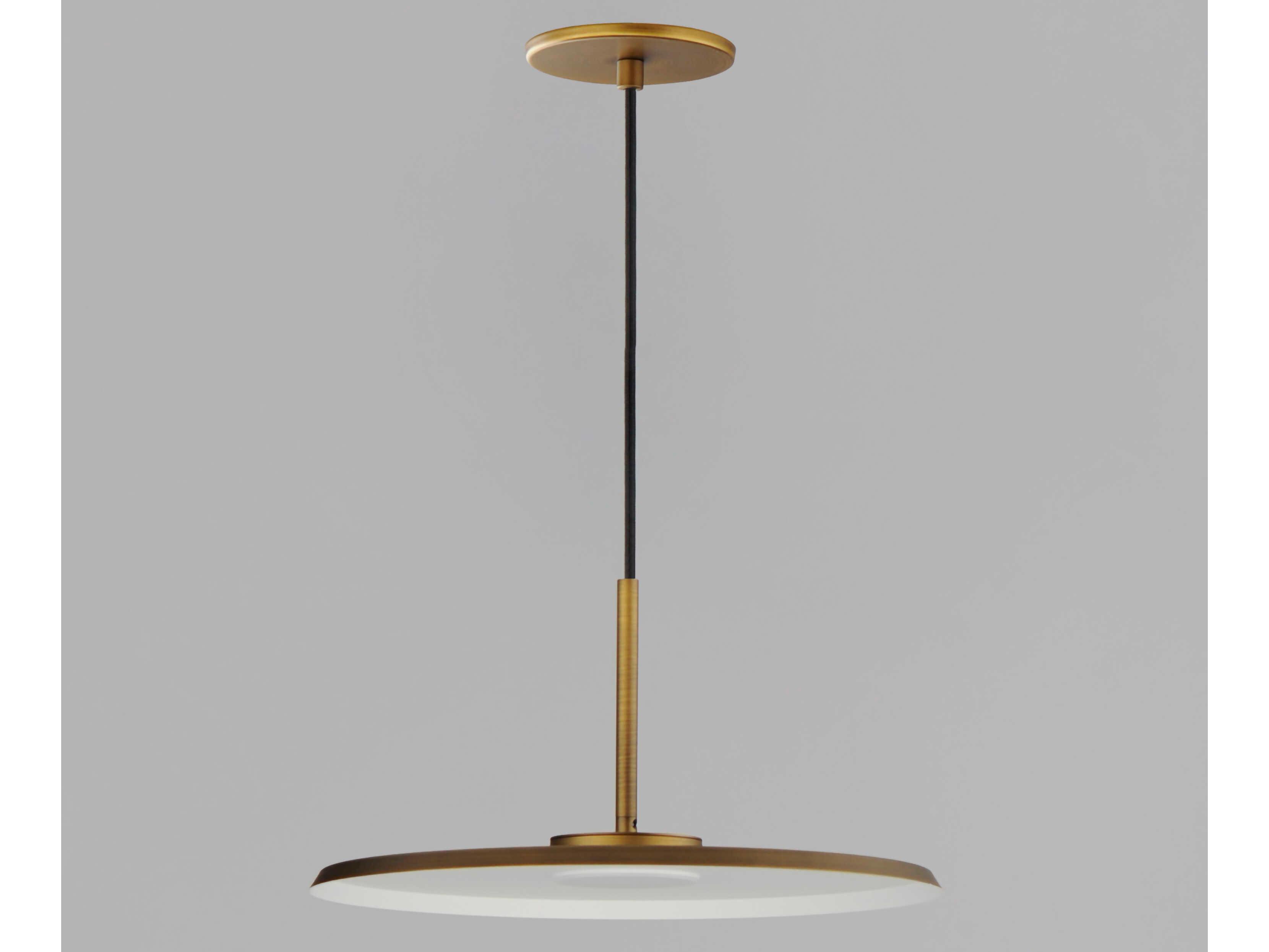 ET2 Berliner 1-Light Antique Brass LED Pendant