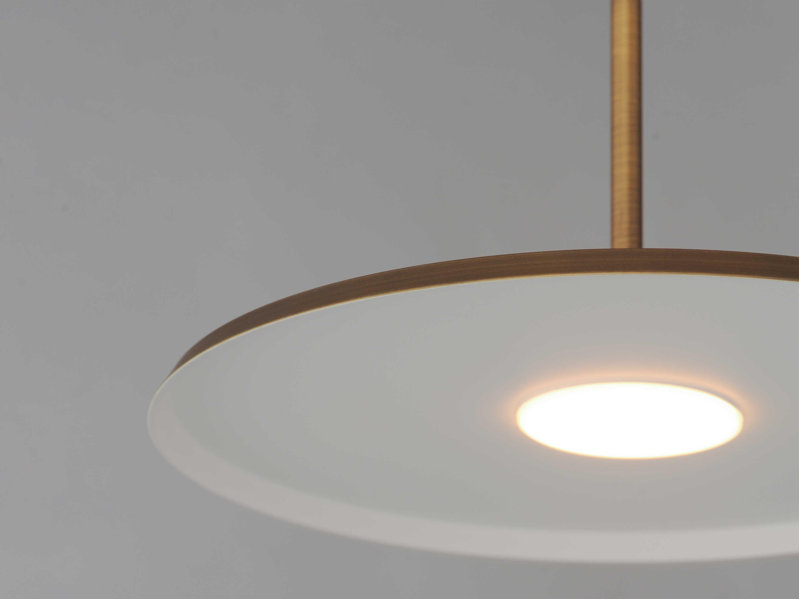 ET2 Berliner 1-Light Antique Brass LED Pendant