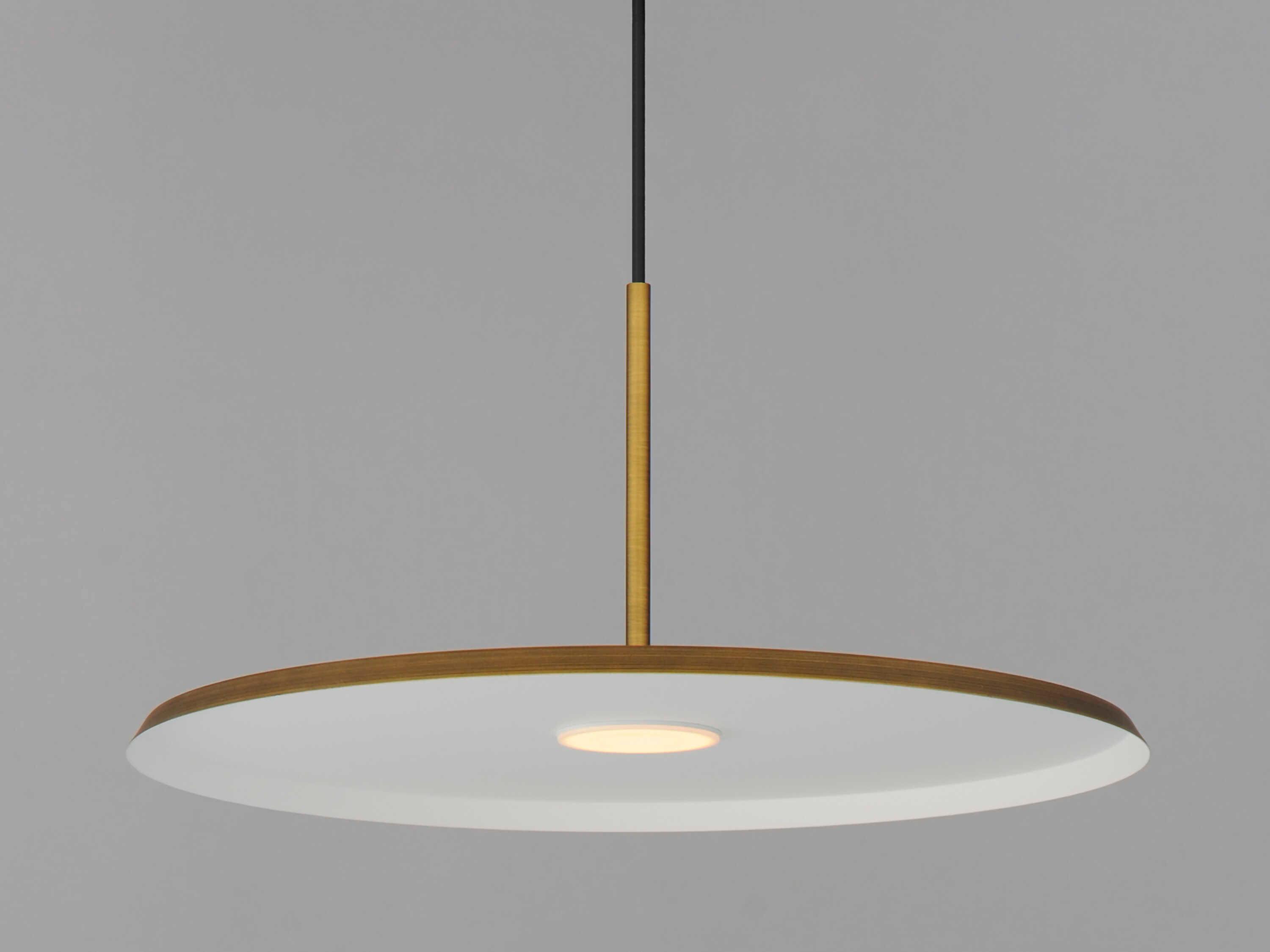 ET2 Berliner 1-Light Antique Brass LED Pendant