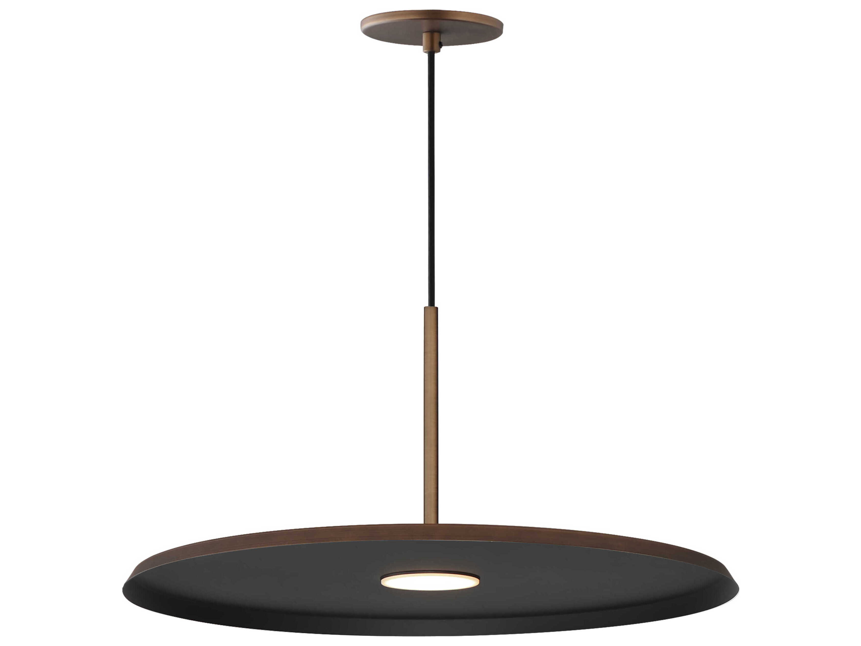 ET2 Berliner 1-Light Antique Copper LED Pendant