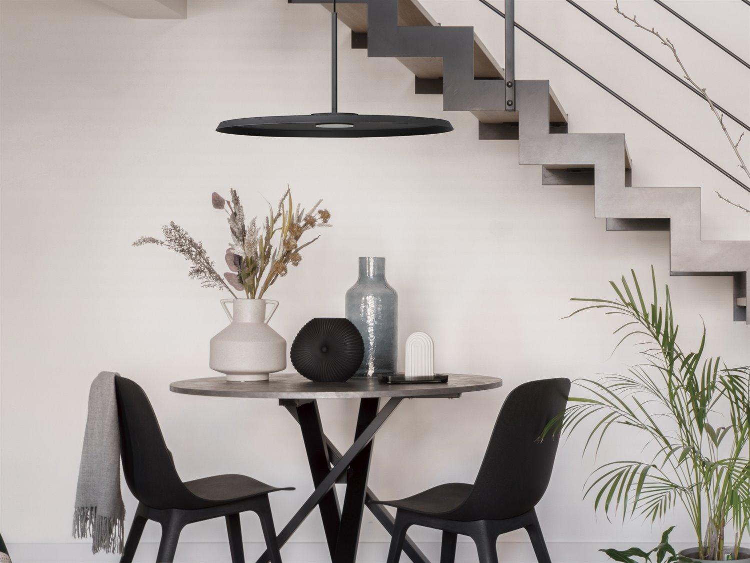 ET2 Berliner 1-Light Black LED Pendant