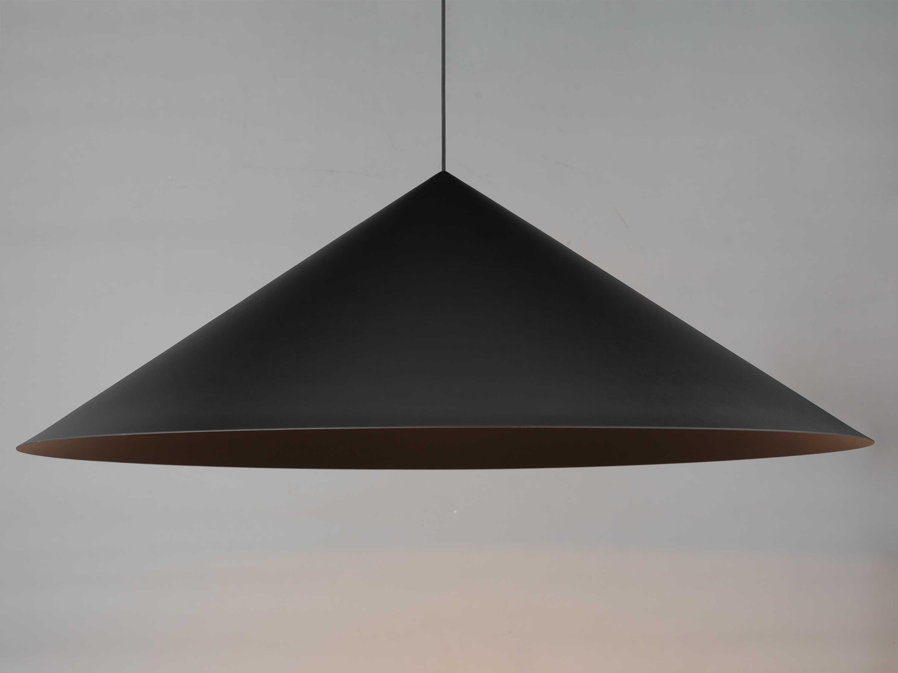 ET2 Pitch 1-Light Black Pendant