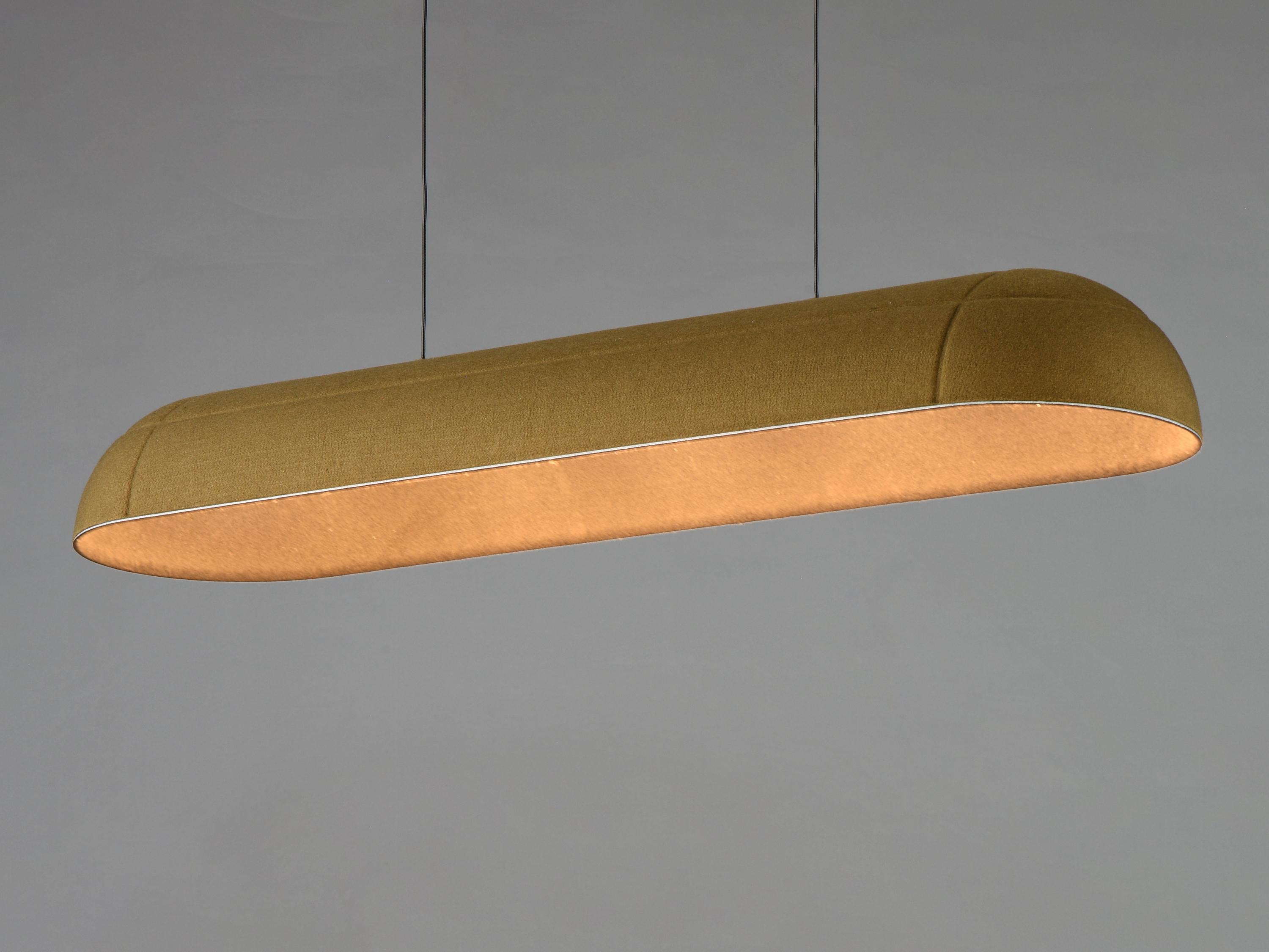 ET2 Wimbledon 1-Light Olive Green Linear Island Pendant