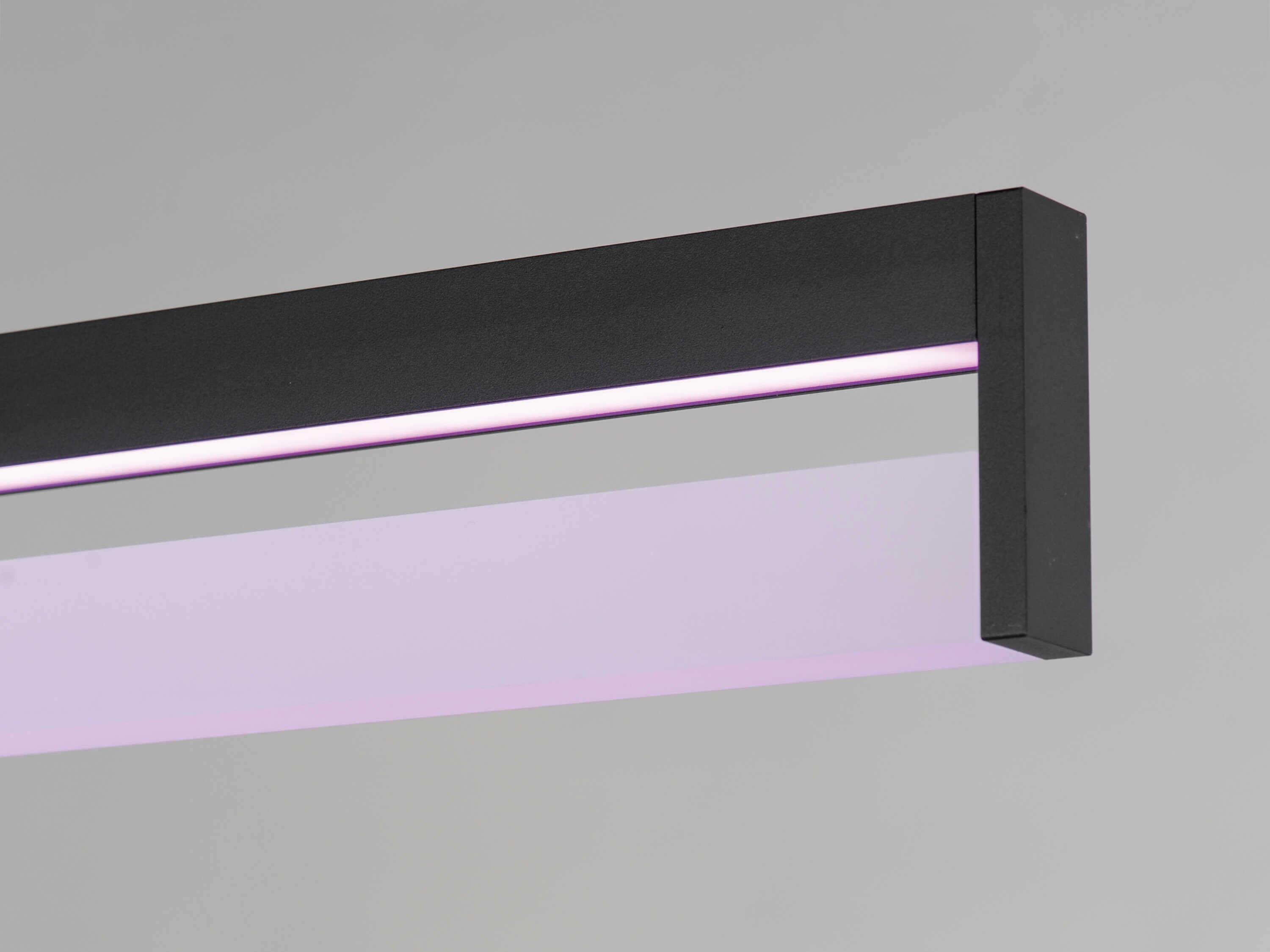 ET2 Crossbar 1-Light Black Linear Island Pendant