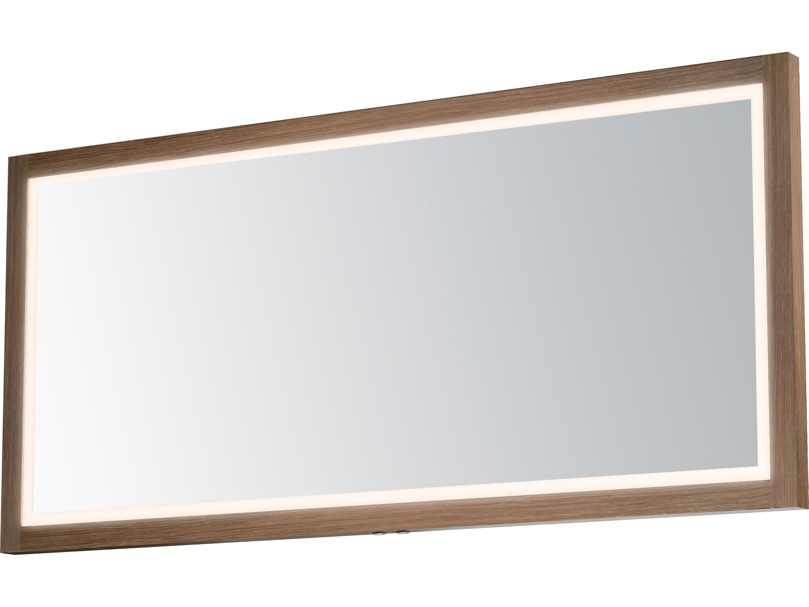 ET2 Sawyer Oak Rectangular Floor Mirror