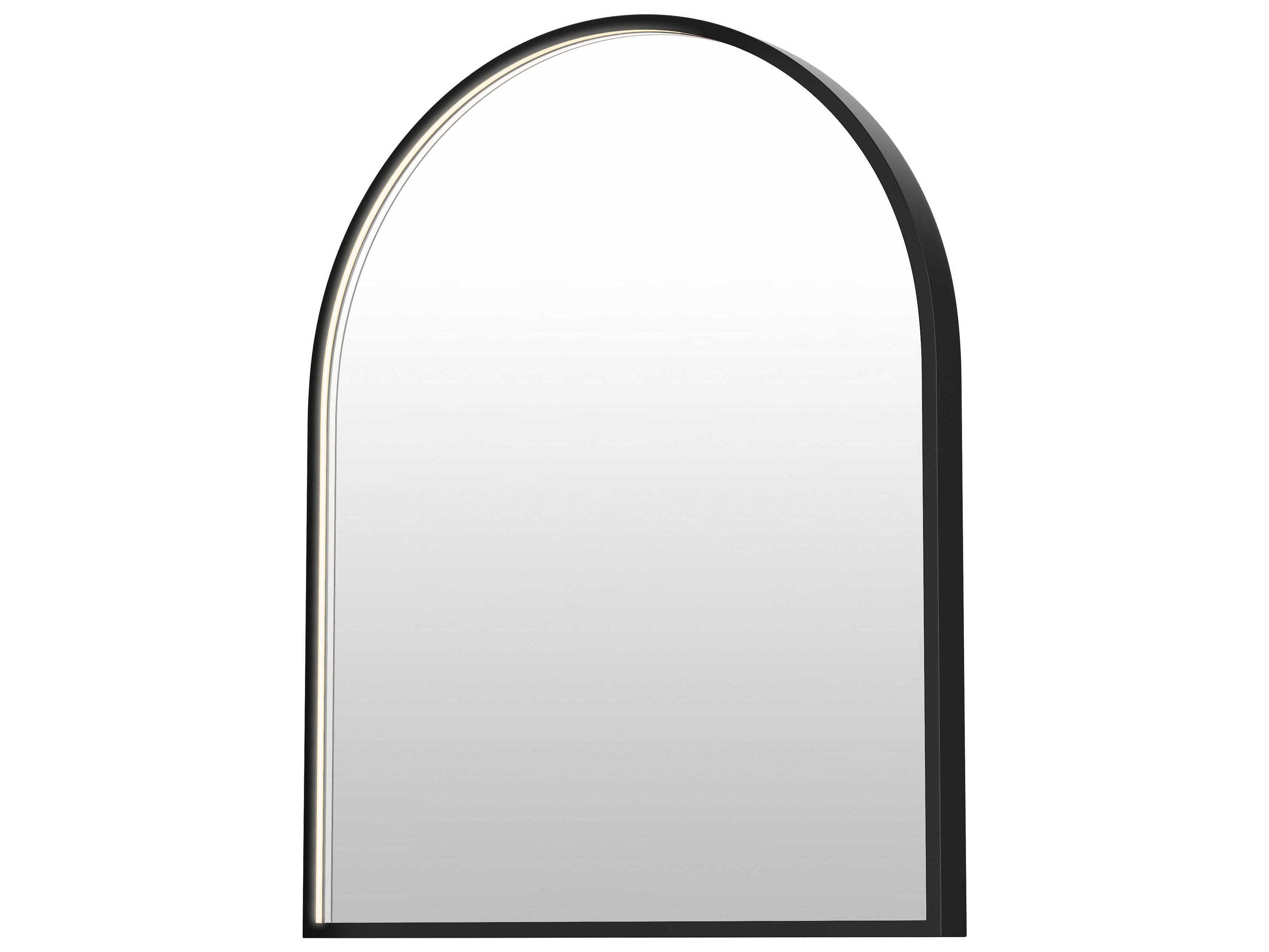 ET2 Elisse Black Arch Wall Mirror