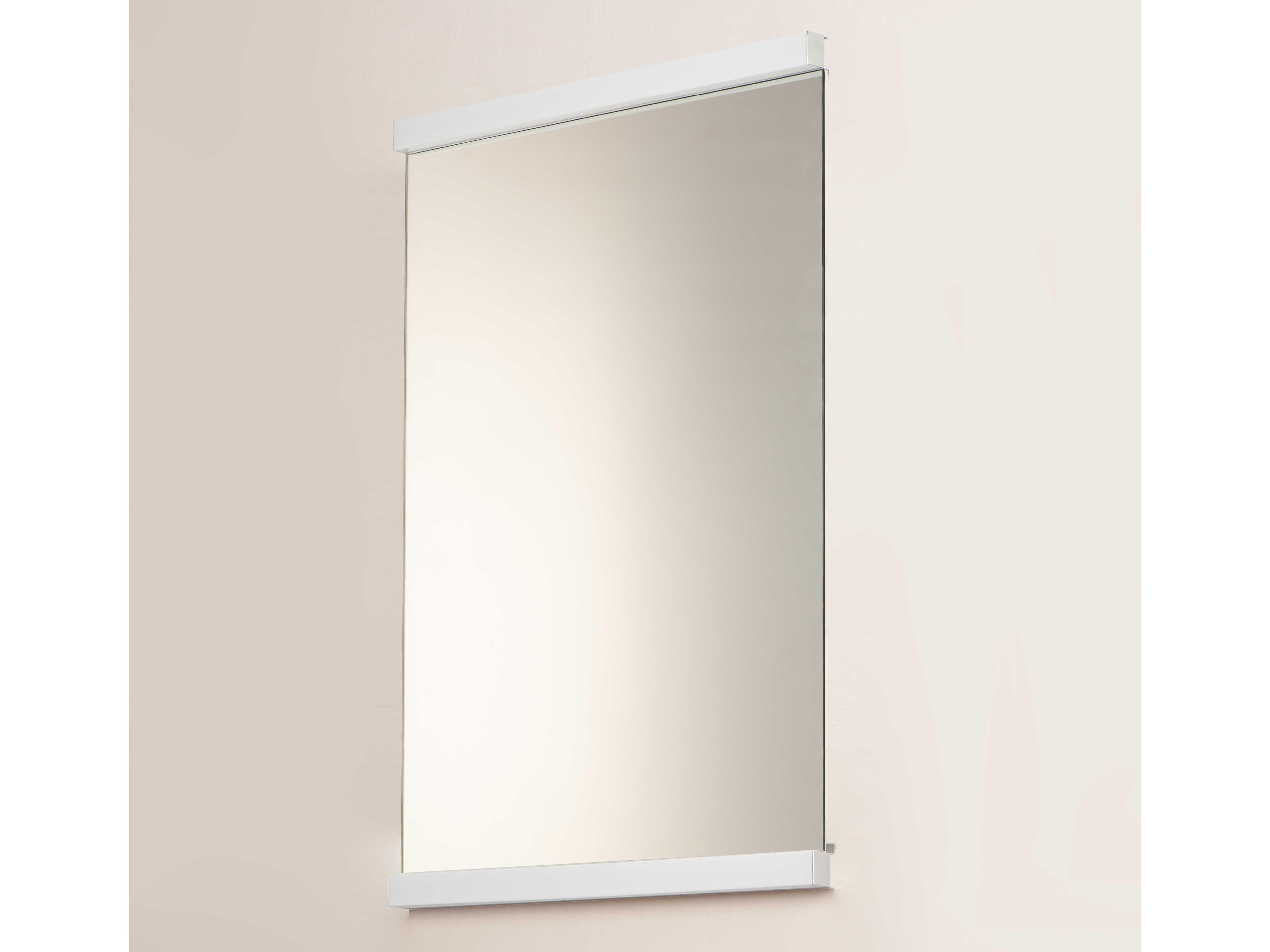 ET2 Luminance Polished Chrome LED Rectangular Wall Mirror