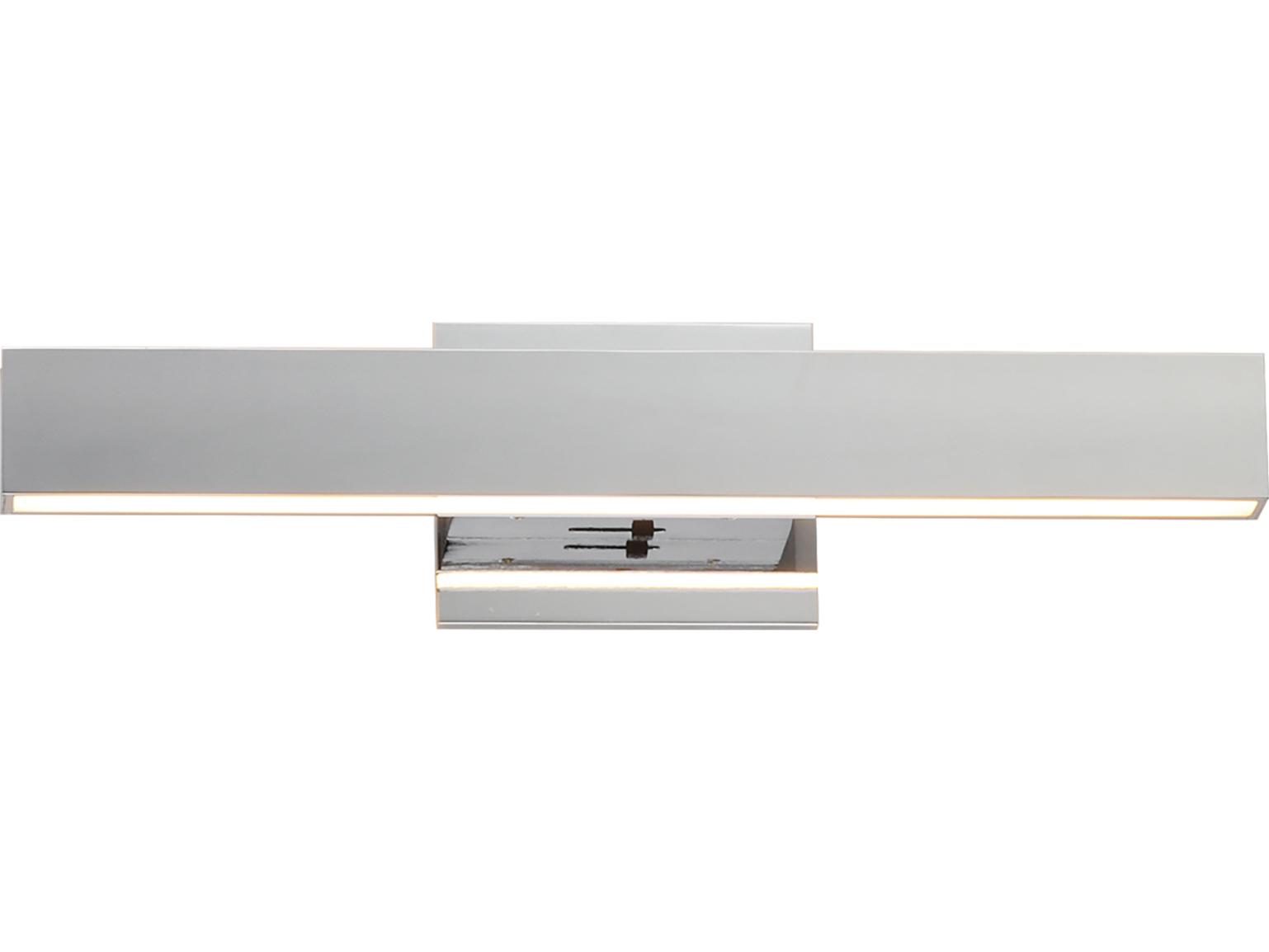 ET2 Alumilux 2-Light Polished Chrome Vanity Light