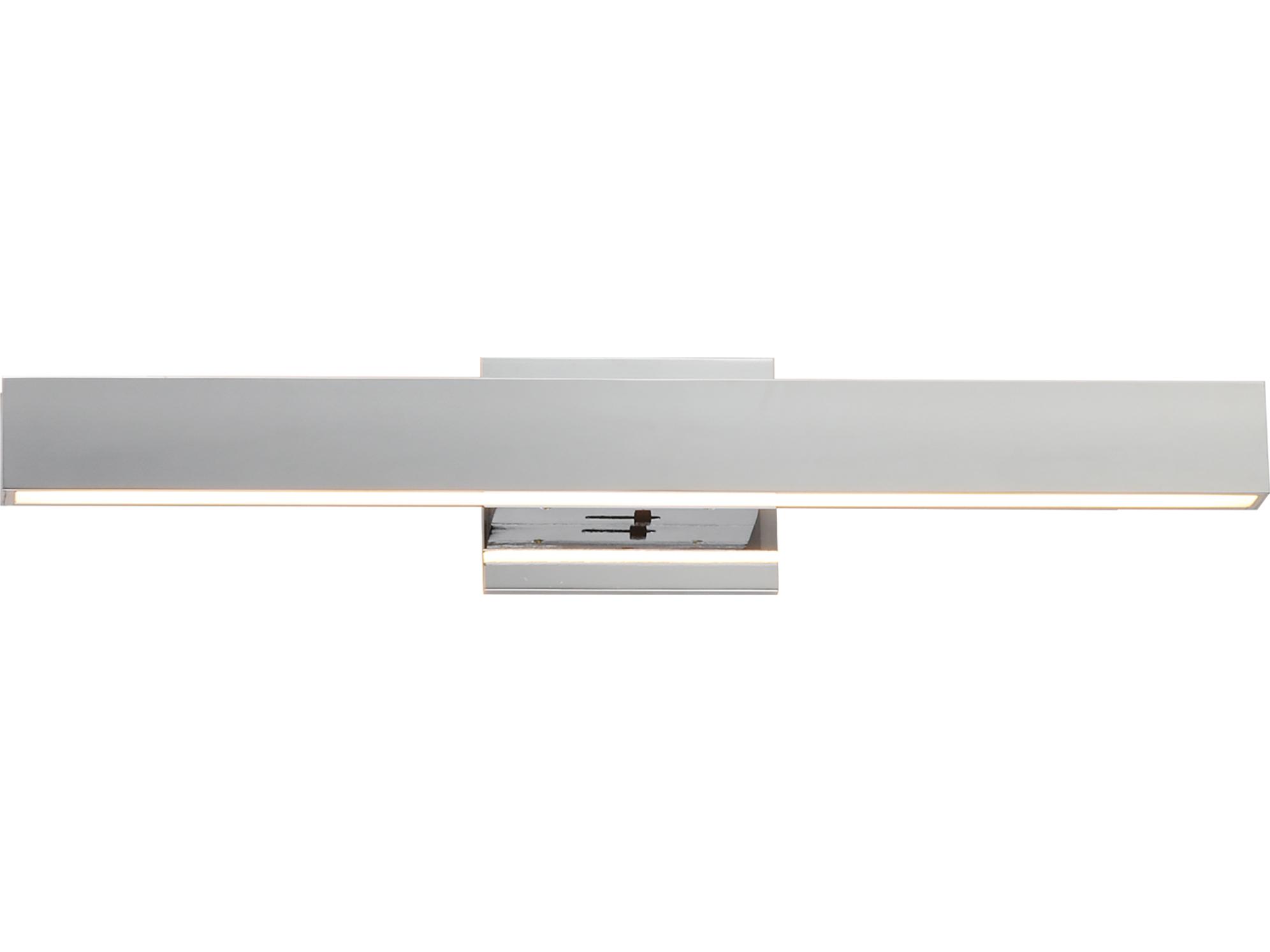 ET2 Alumilux 2-Light Polished Chrome Vanity Light