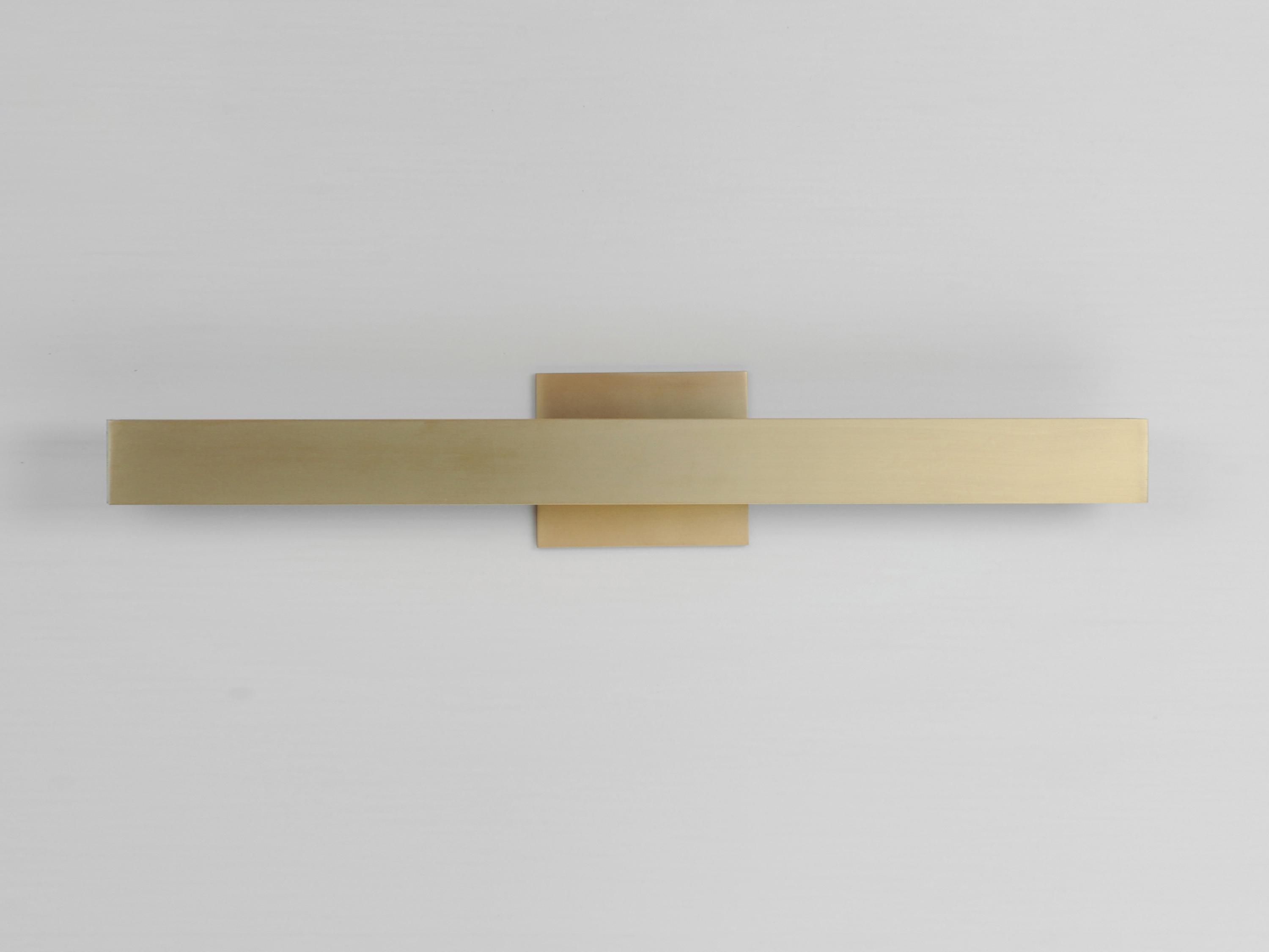 ET2 Alumilux 2-Light Satin Brass Vanity Light