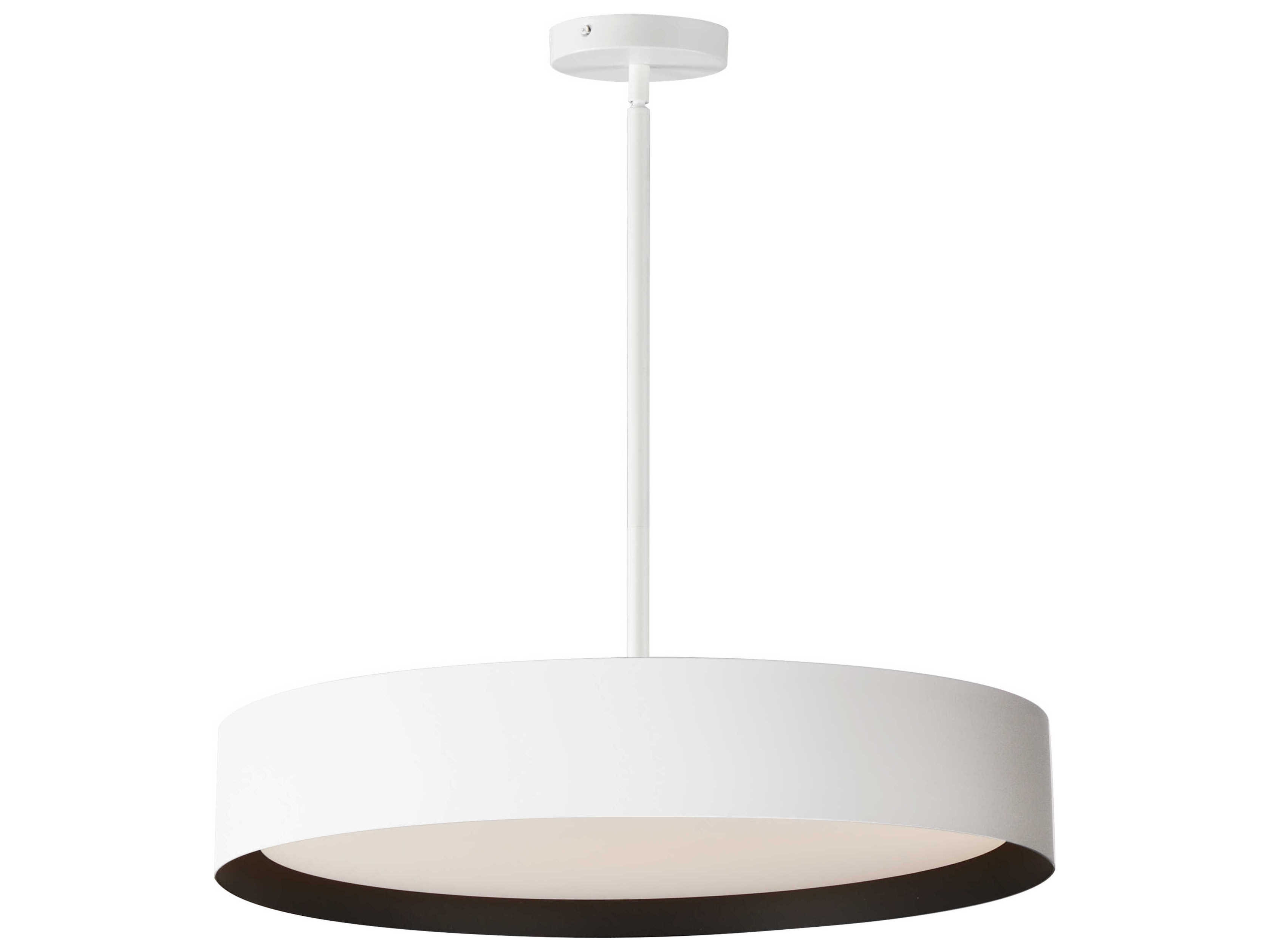 ET2 Echo 1-Light White Black LED Pendant