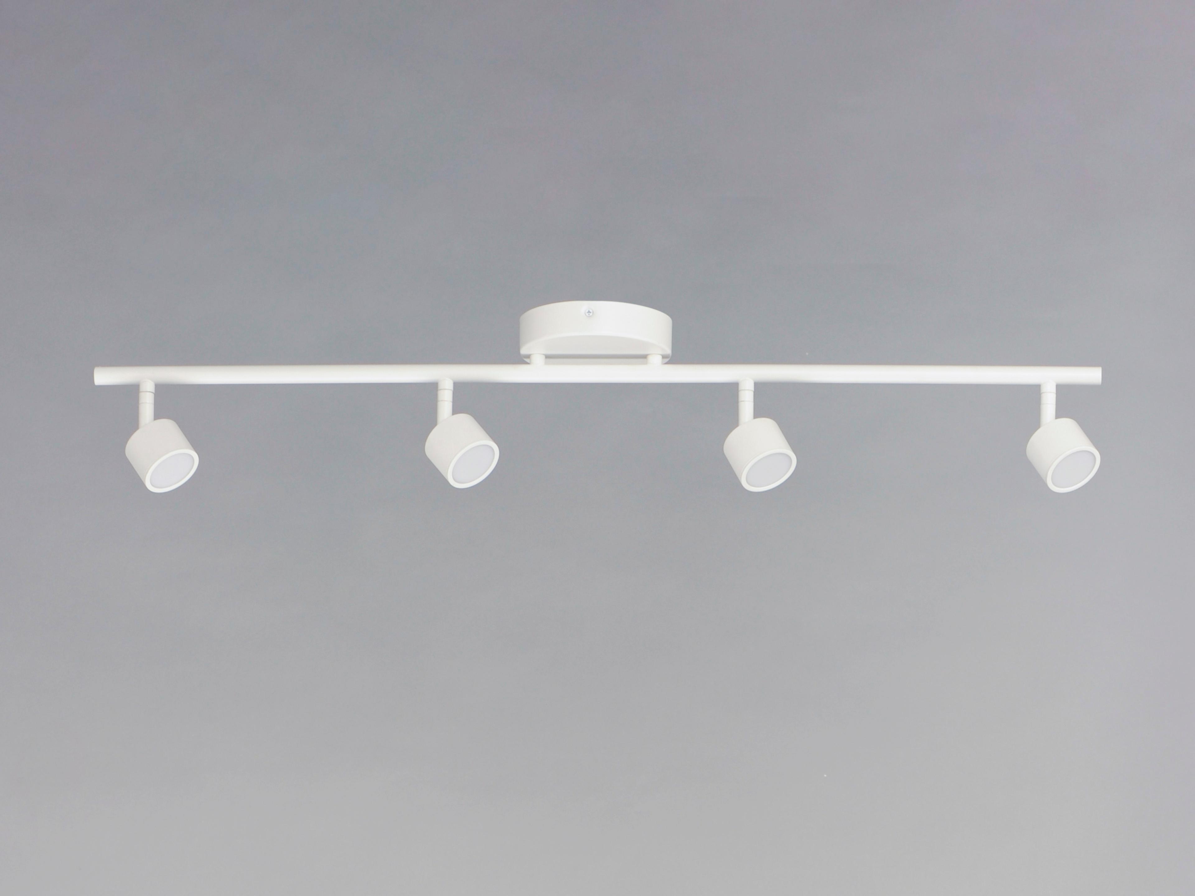 ET2 Taylor 4-Light White LED Linear Round Track & Rail Light