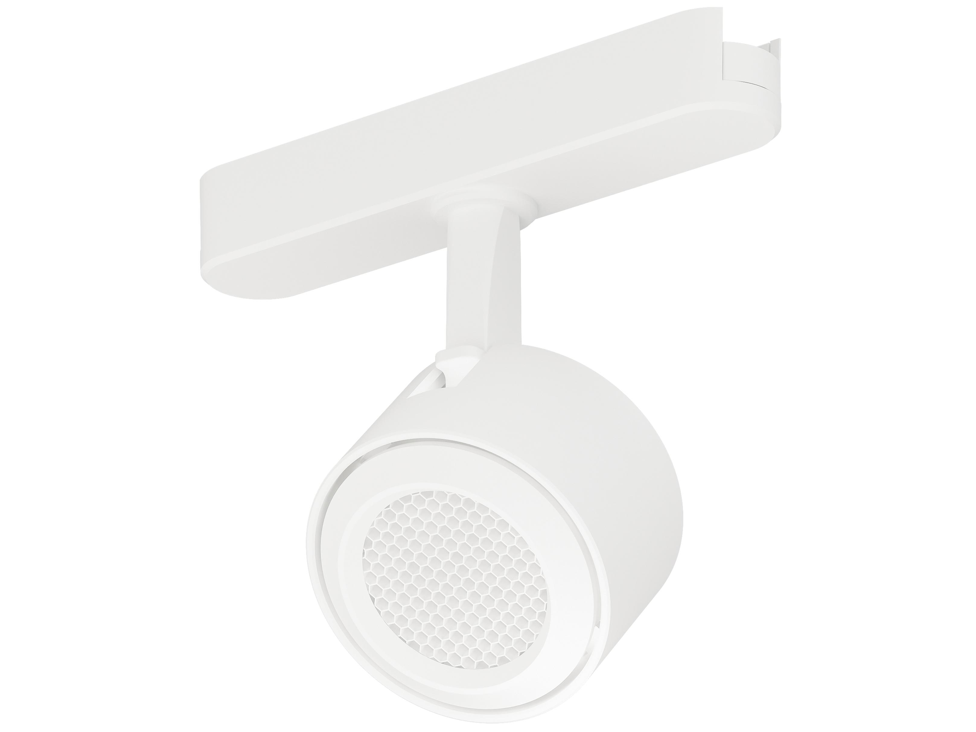 ET2 Continuum 1-Light White Round Spot Light