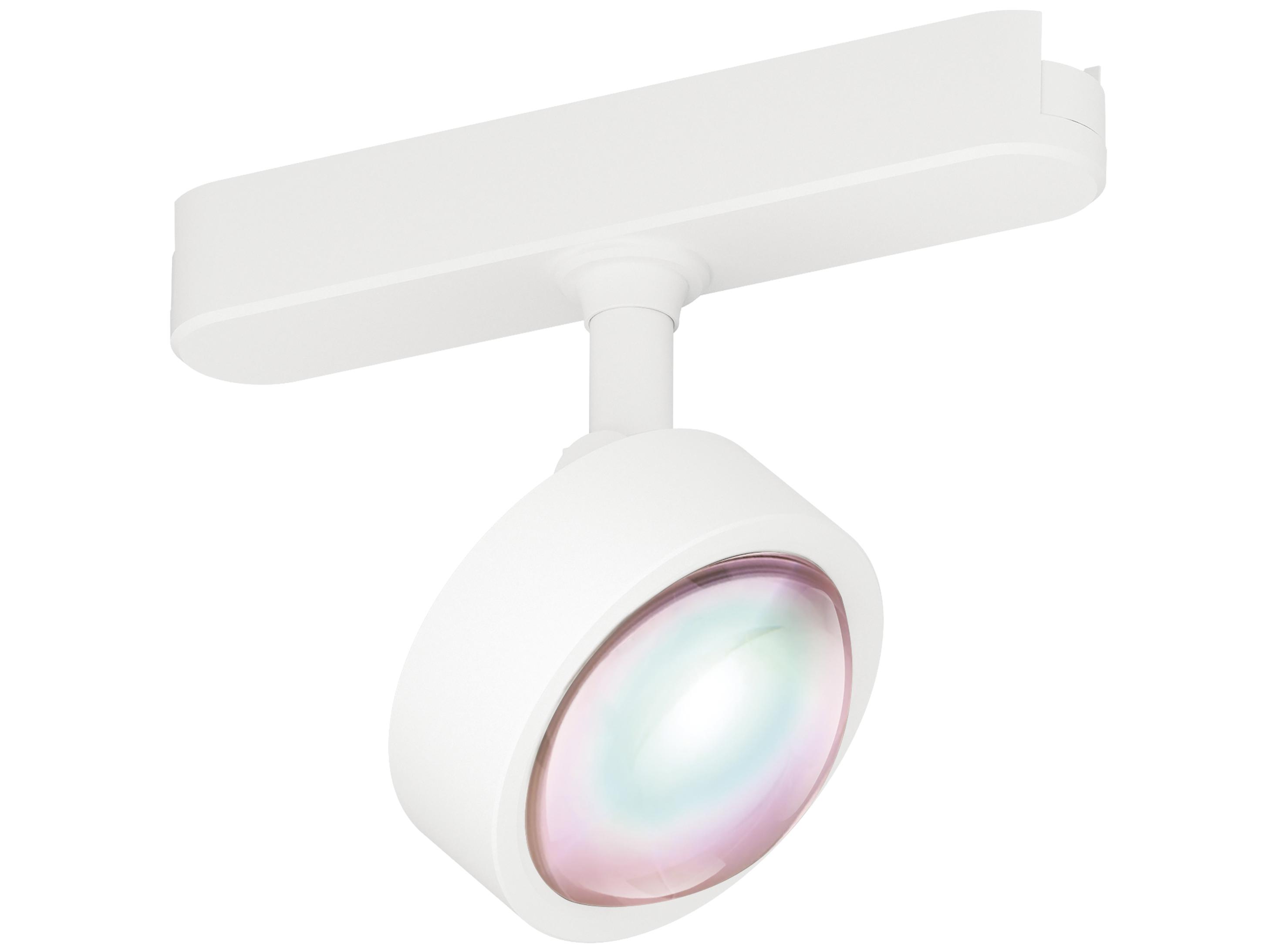 ET2 Continuum 1-Light White Round Spot Light