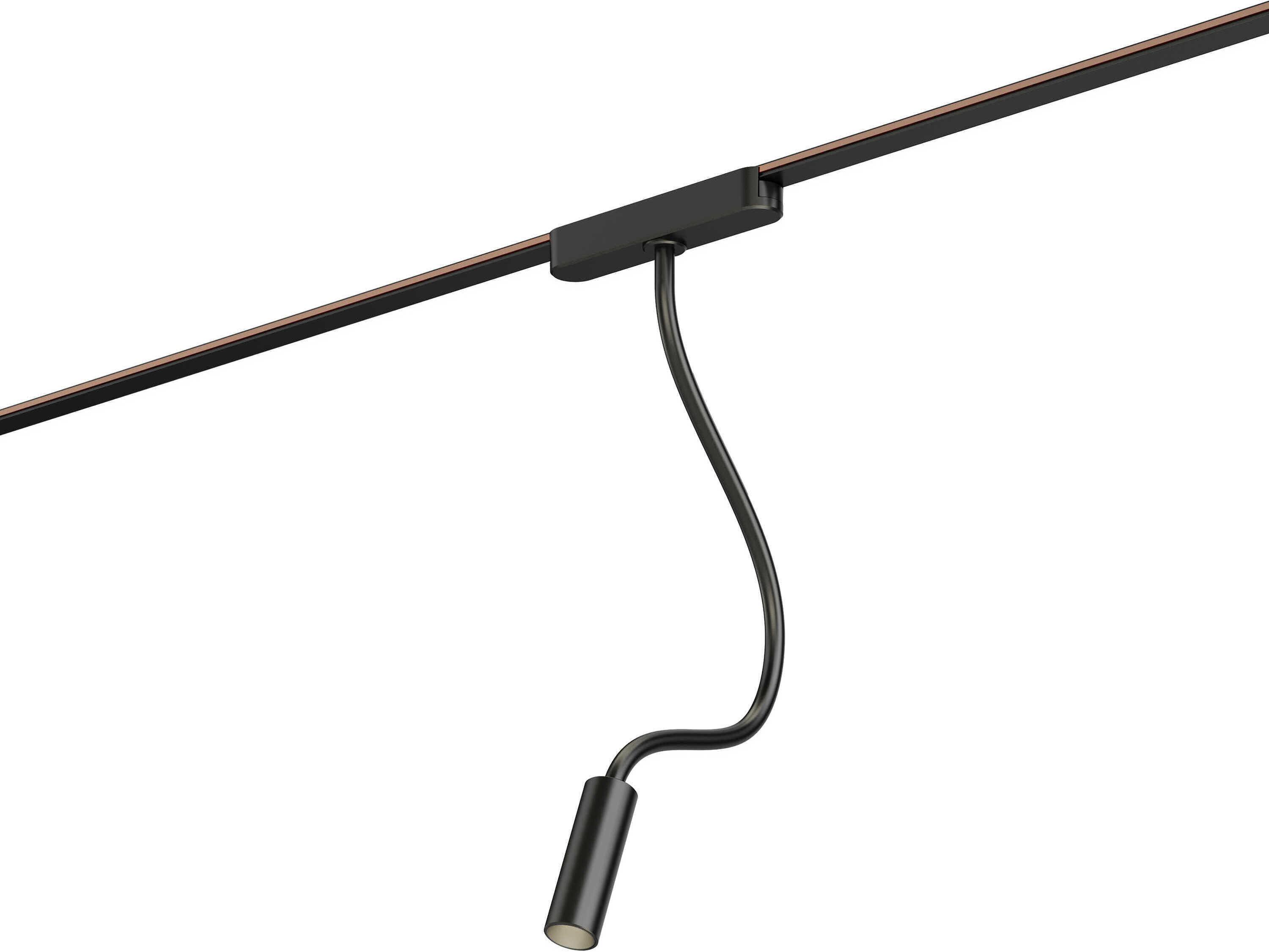 ET2 1-Light Black Cylinder Spot Light