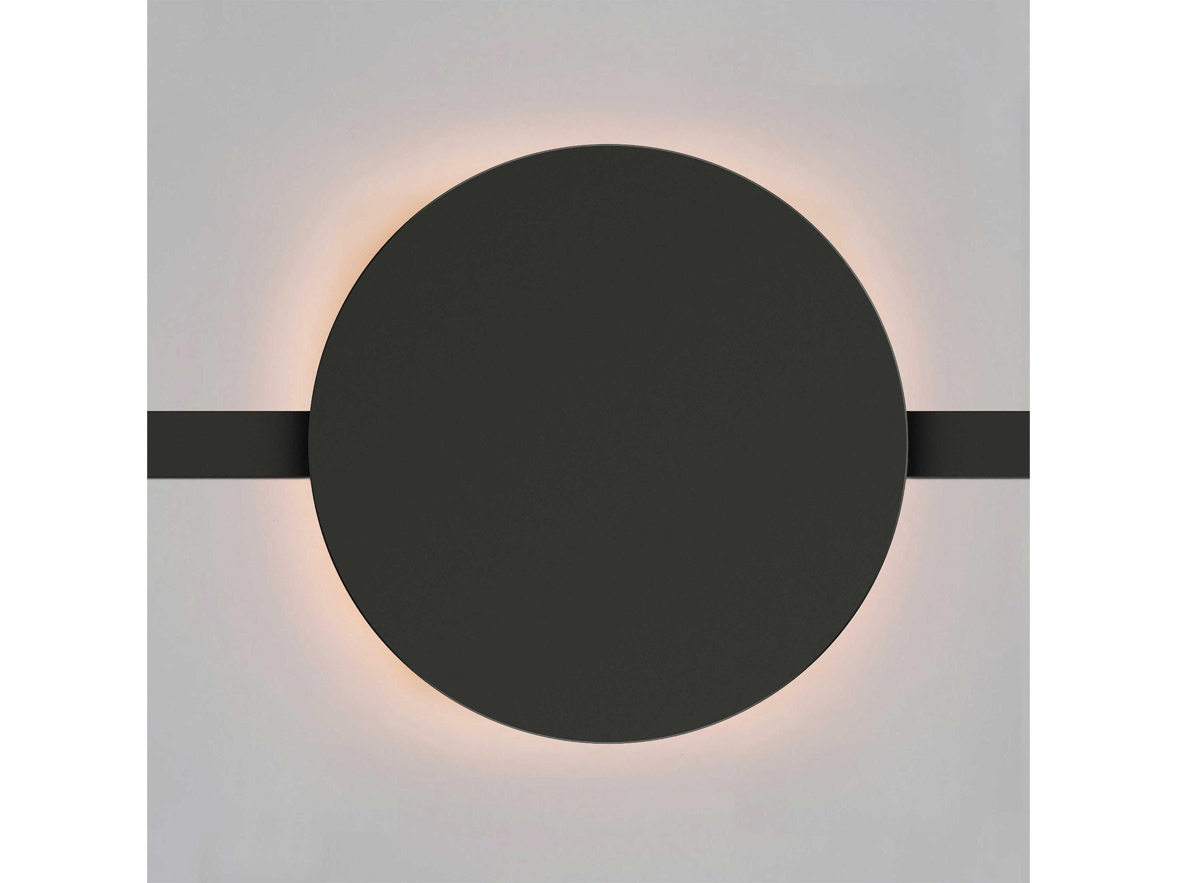 ET2 1-Light Black Round Track & Rail Light