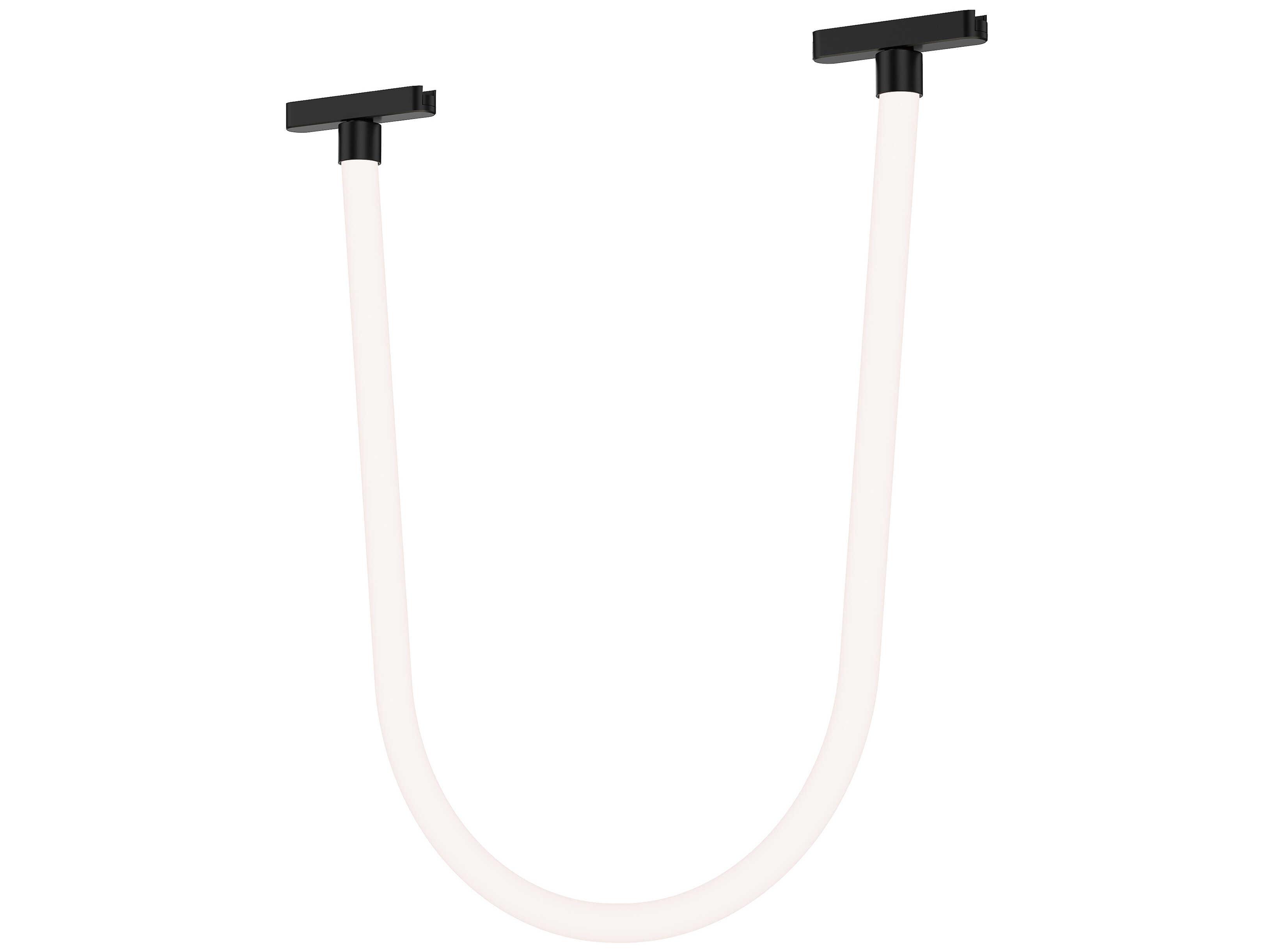 ET2 Continuum 1-Light White Black Track & Rail Light