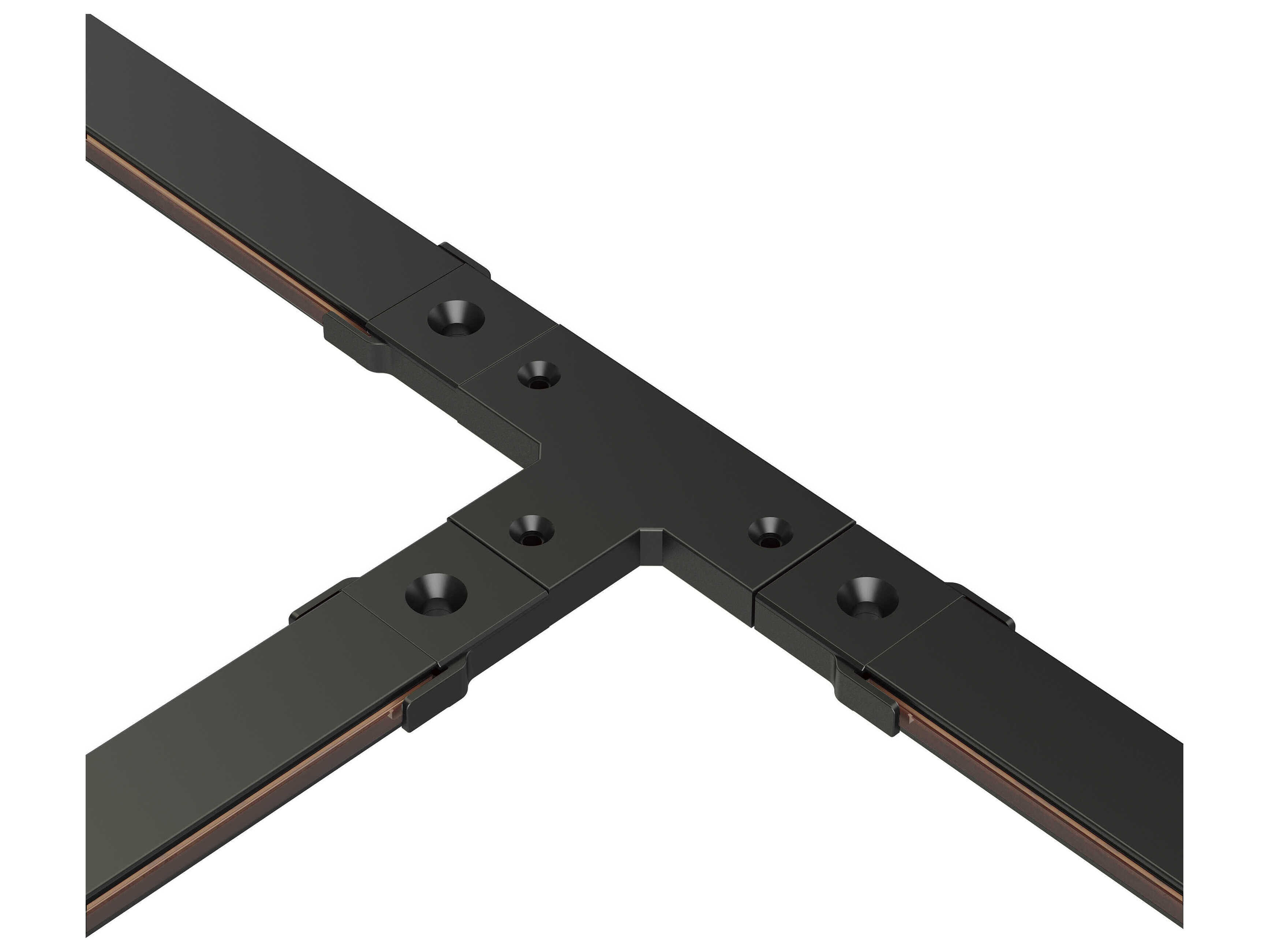 ET2 Continuum Track Black 3-Way T Connector