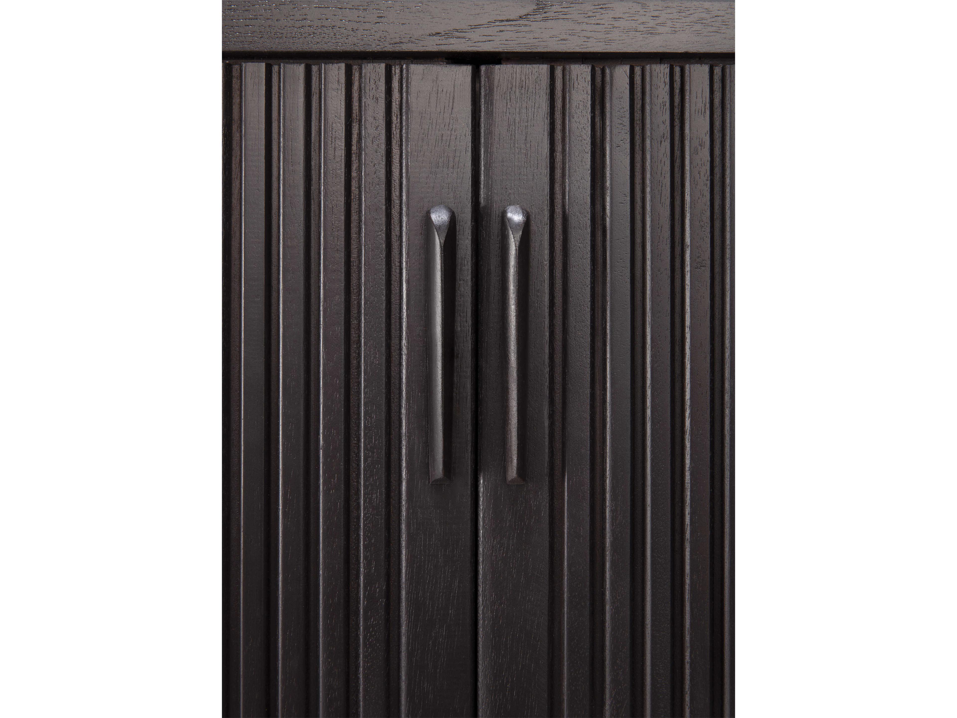 Ethnicraft Roller Max Teak Black Tv Cupboard