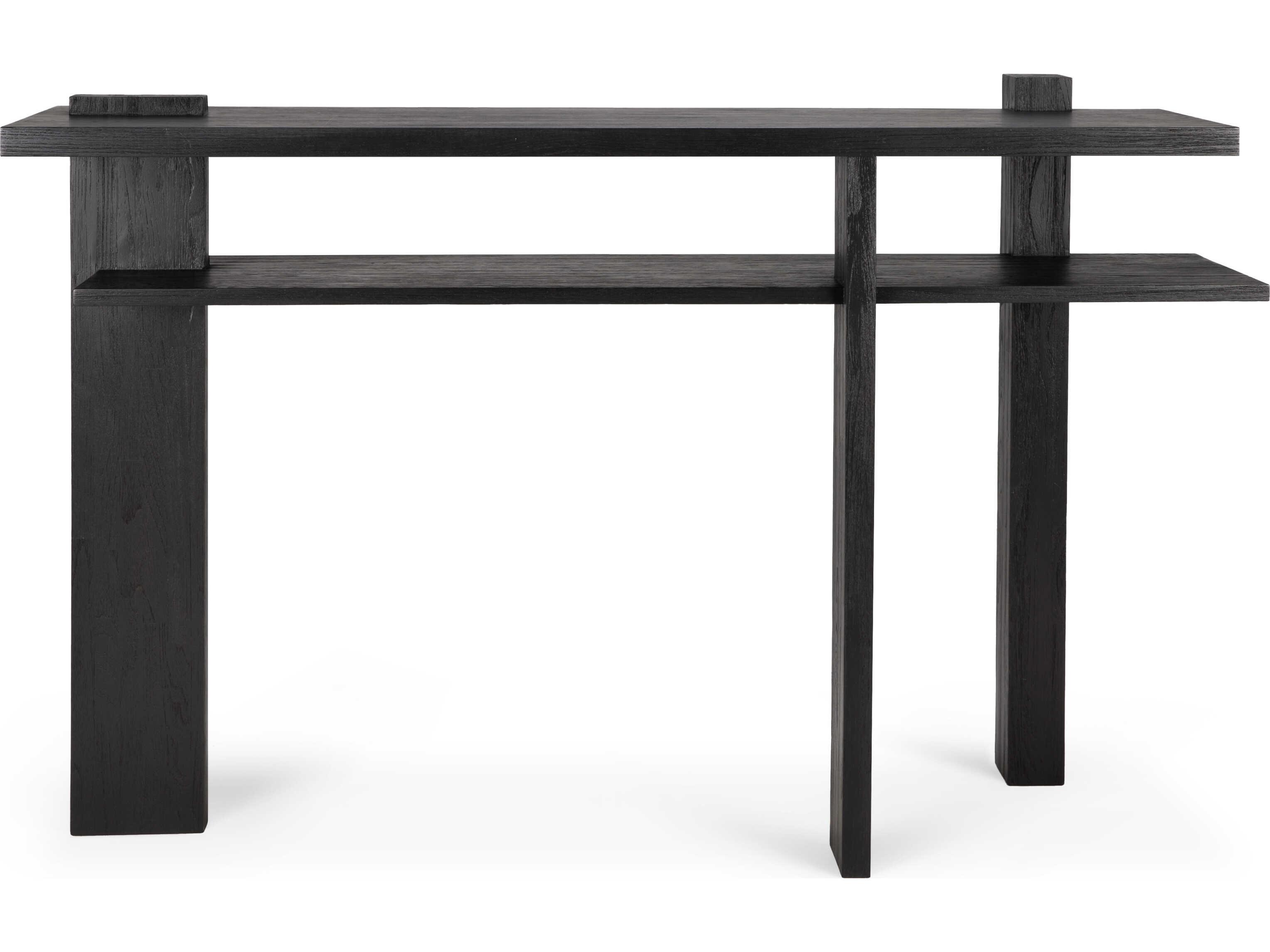 Ethnicraft Abstract Teak Black Console