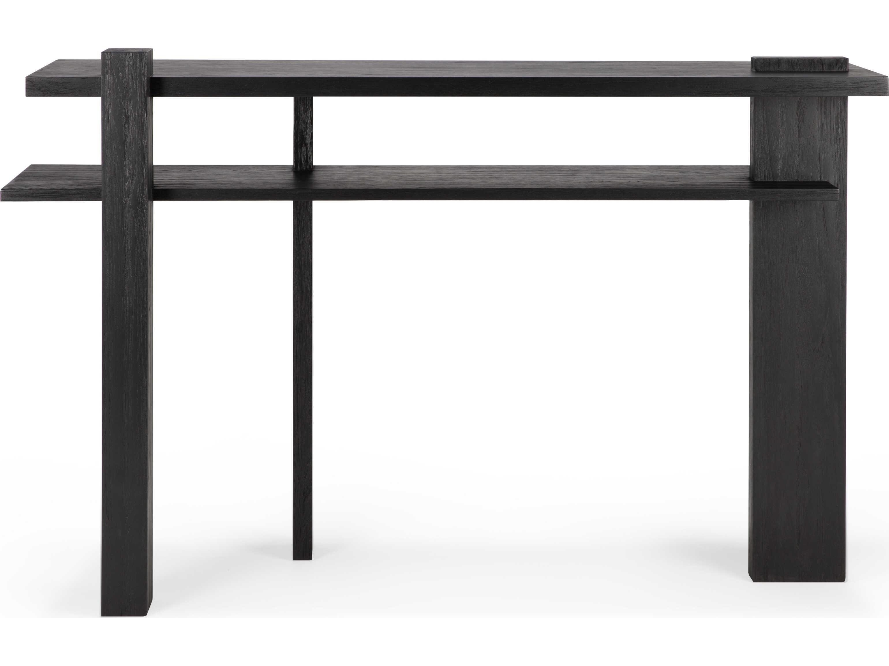 Ethnicraft Abstract Teak Black Console