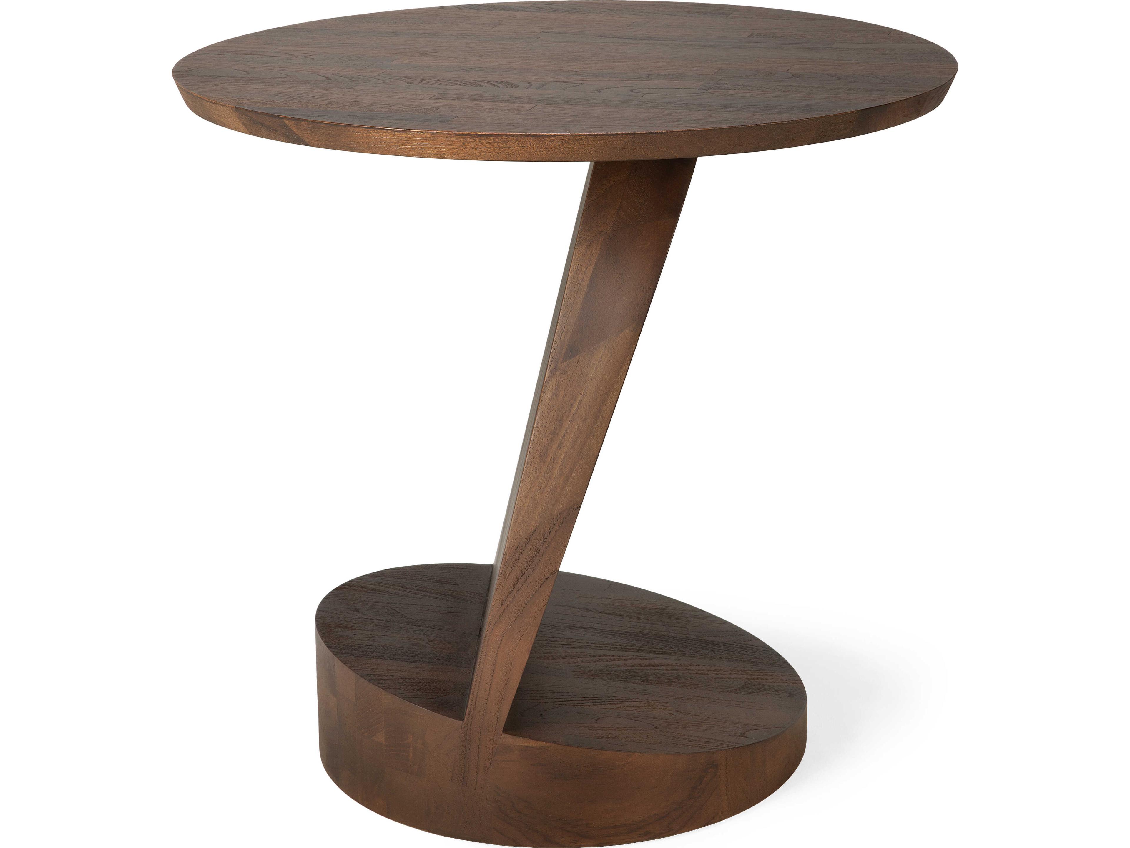 Ethnicraft Oblic Teak Brown Side Table