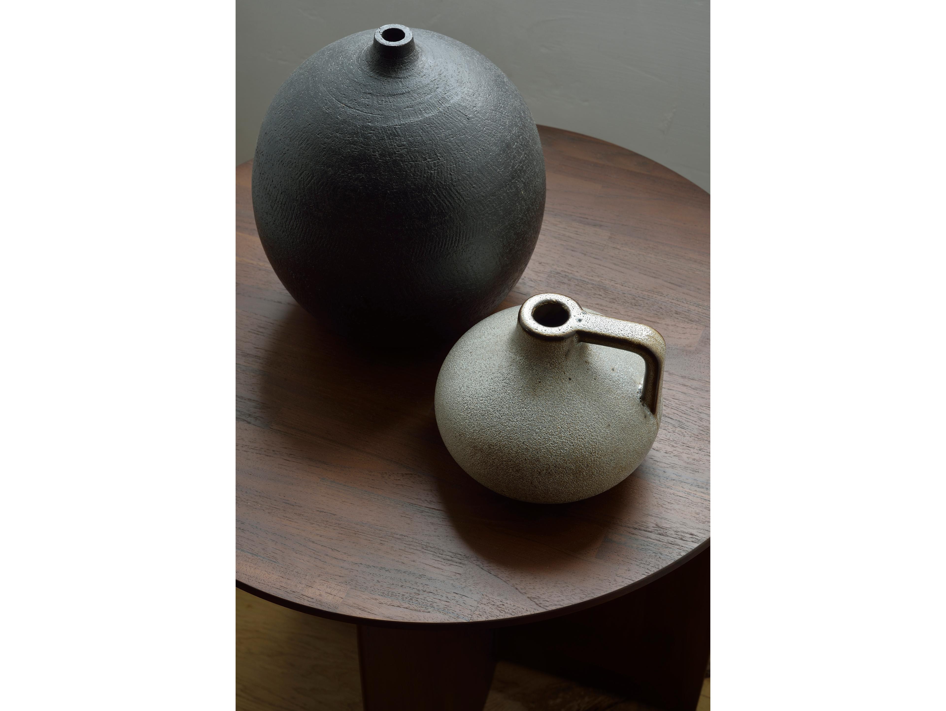 Ethnicraft Geometric Teak Brown Side Table