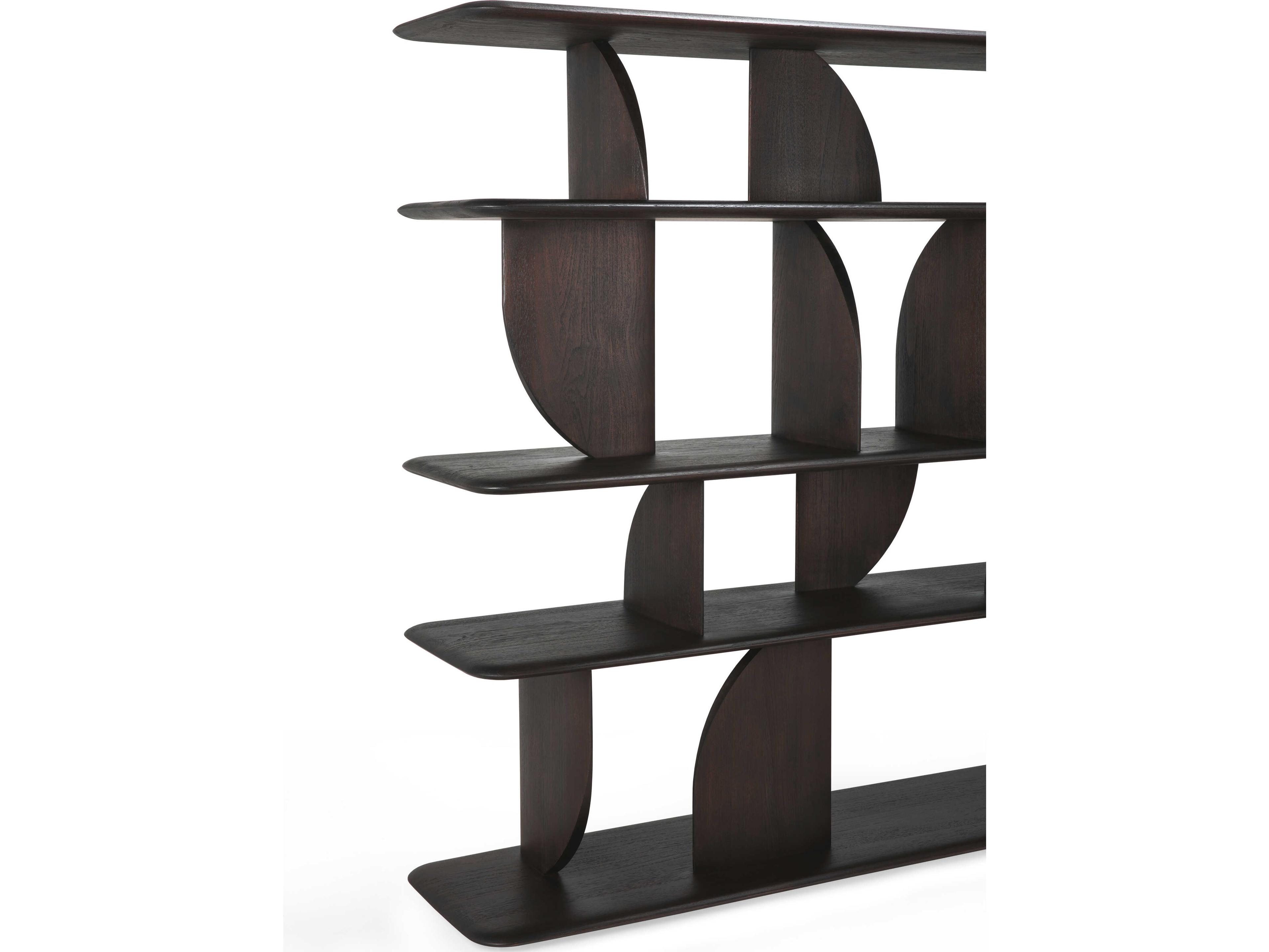 Ethnicraft Geometric Teak Dark Brown Rack