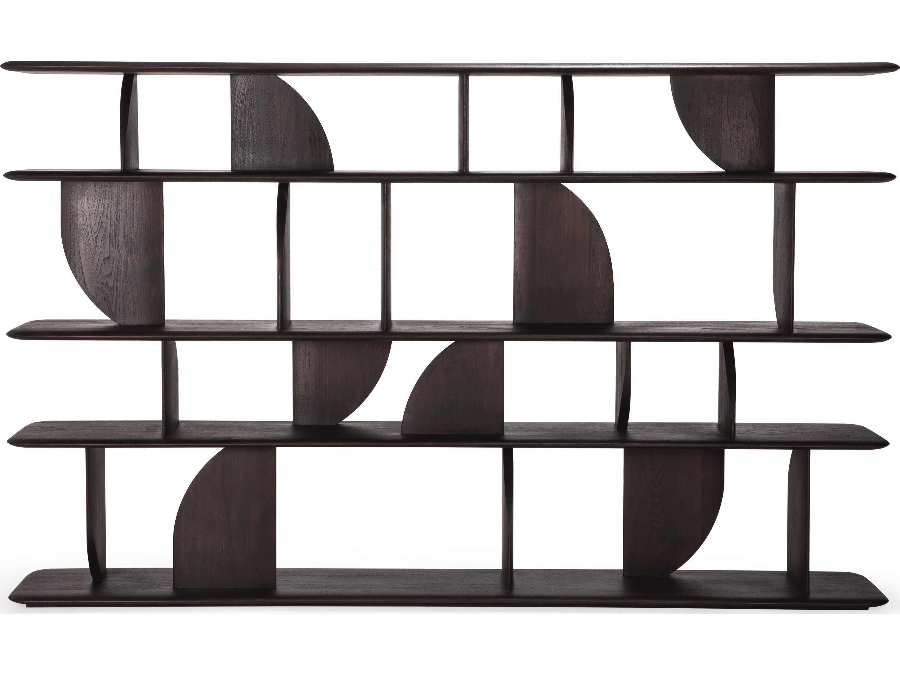 Ethnicraft Geometric Teak Dark Brown Rack