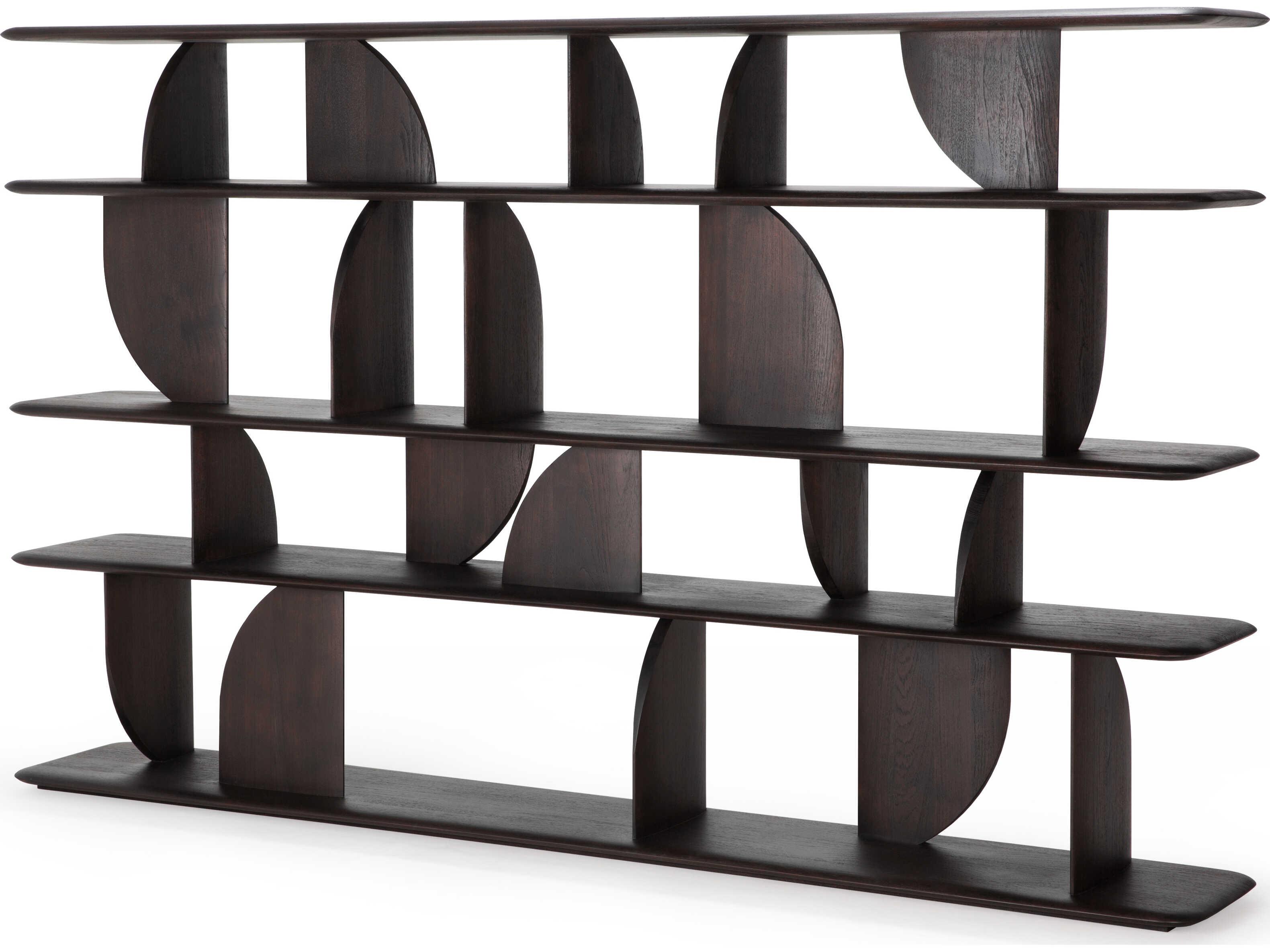 Ethnicraft Geometric Teak Dark Brown Rack