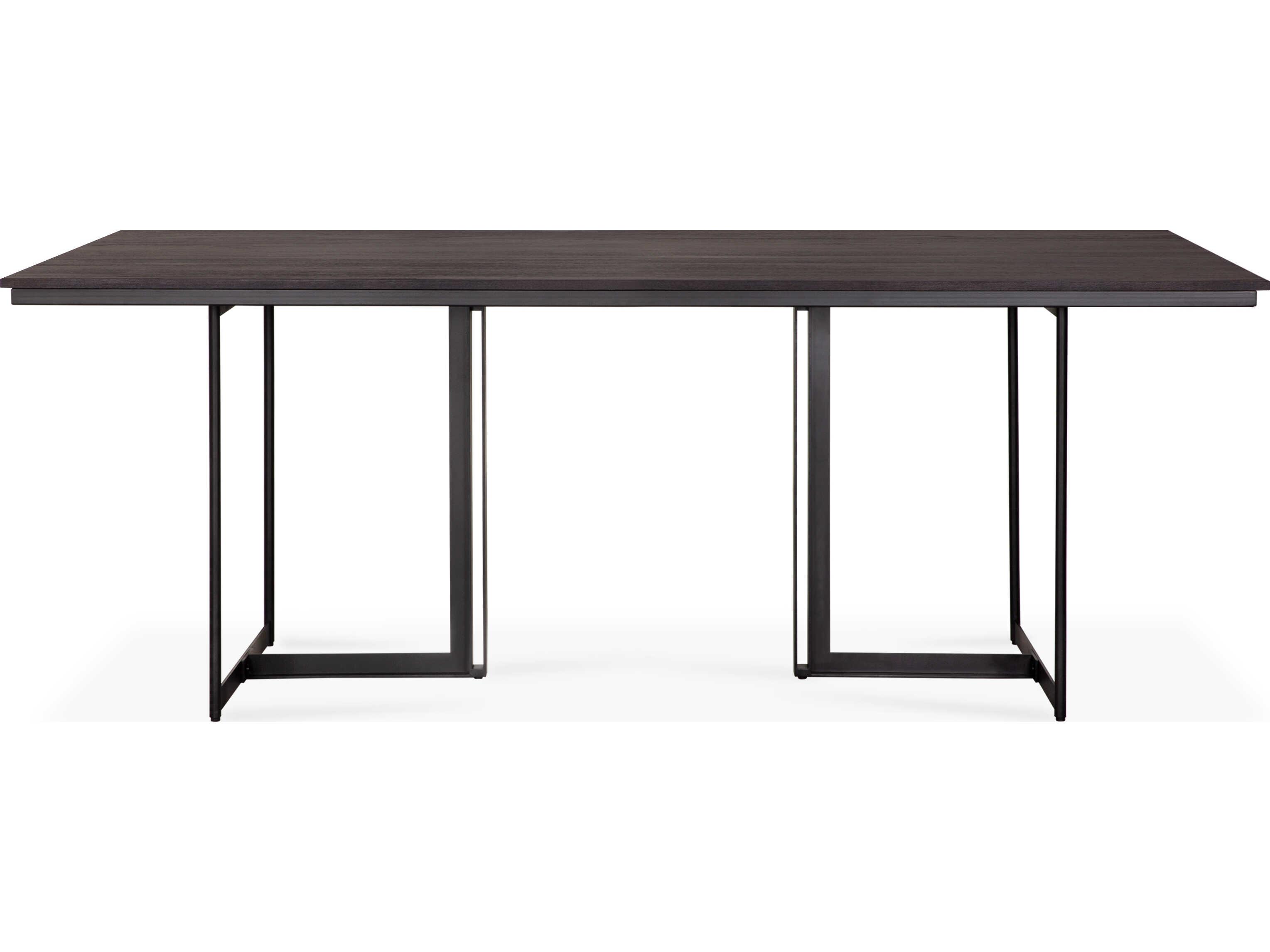 Ethnicraft Tacet Teak Dark Brown Dining Table