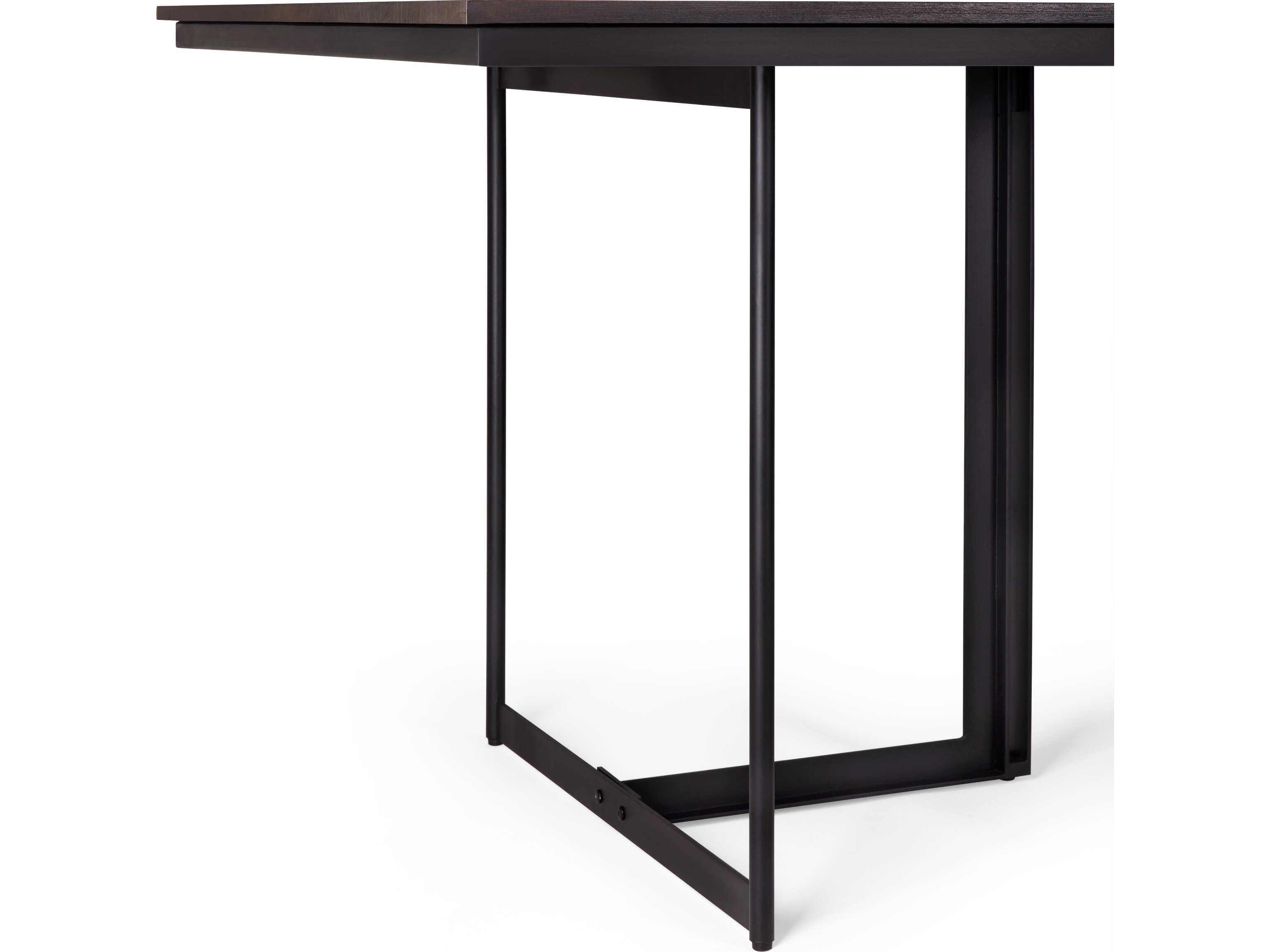 Ethnicraft Tacet Teak Dark Brown Dining Table