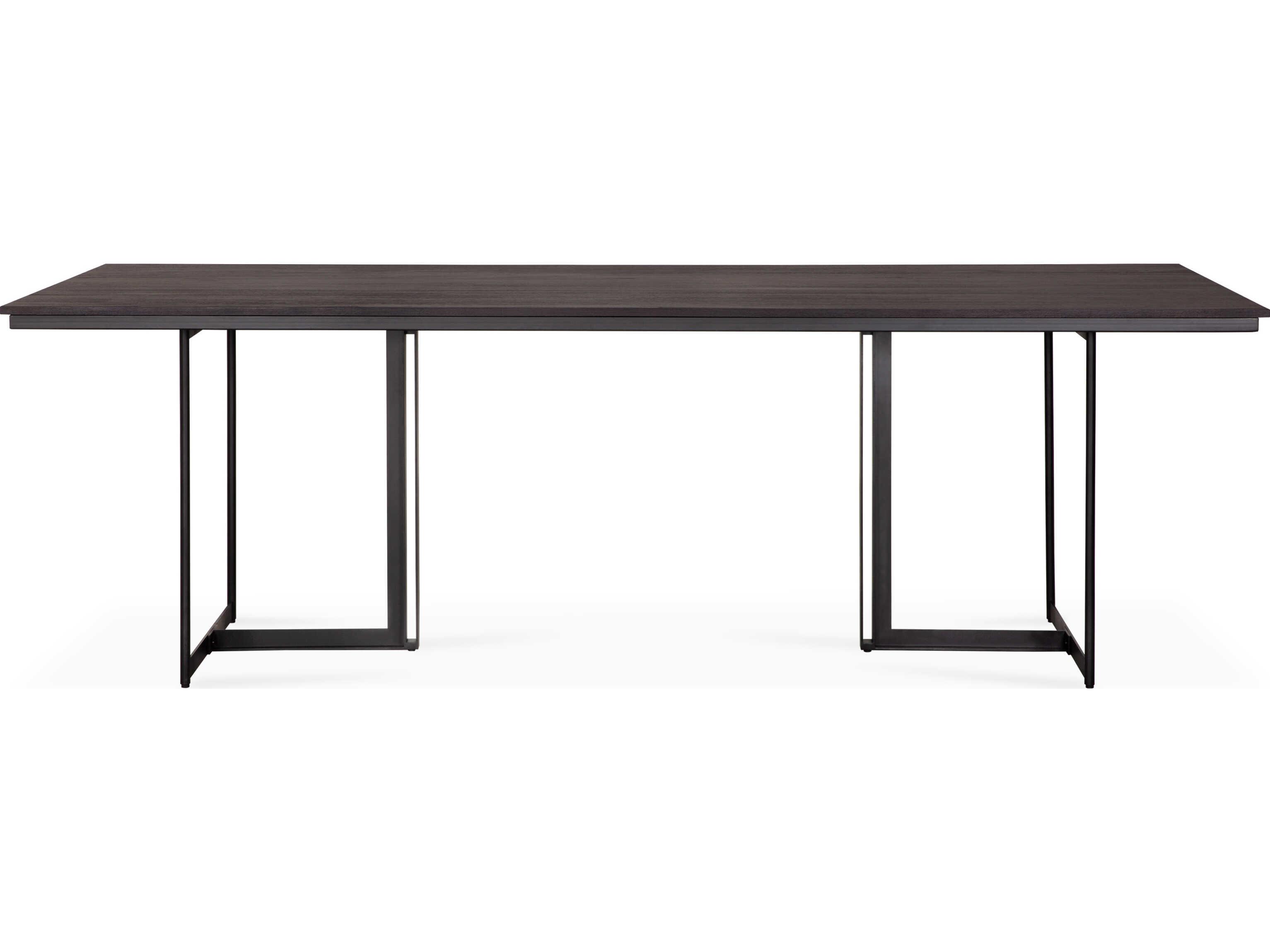 Ethnicraft Tacet Teak Dark Brown Dining Table