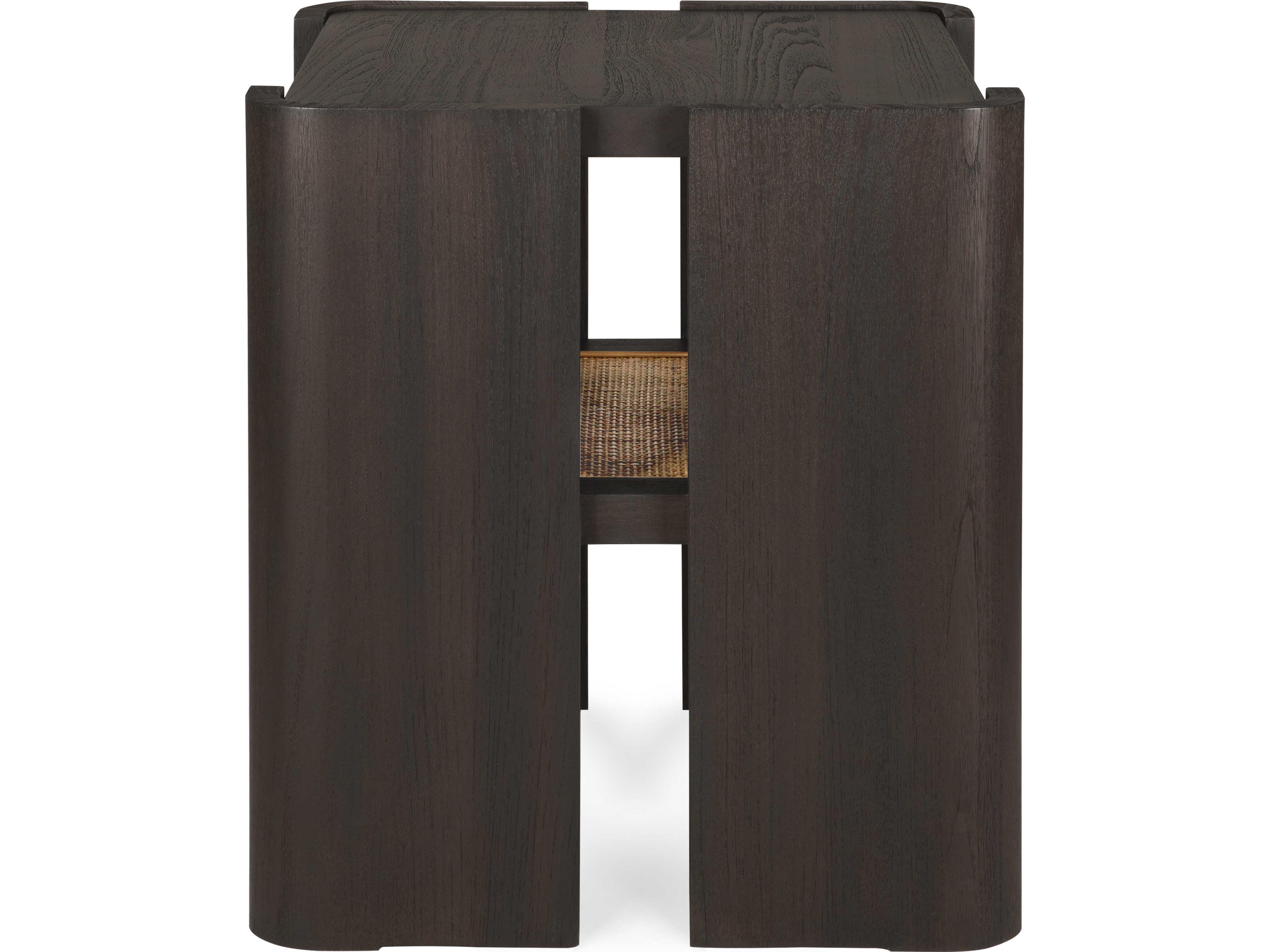 Ethnicraft Panel Teak Dark Brown Side Table