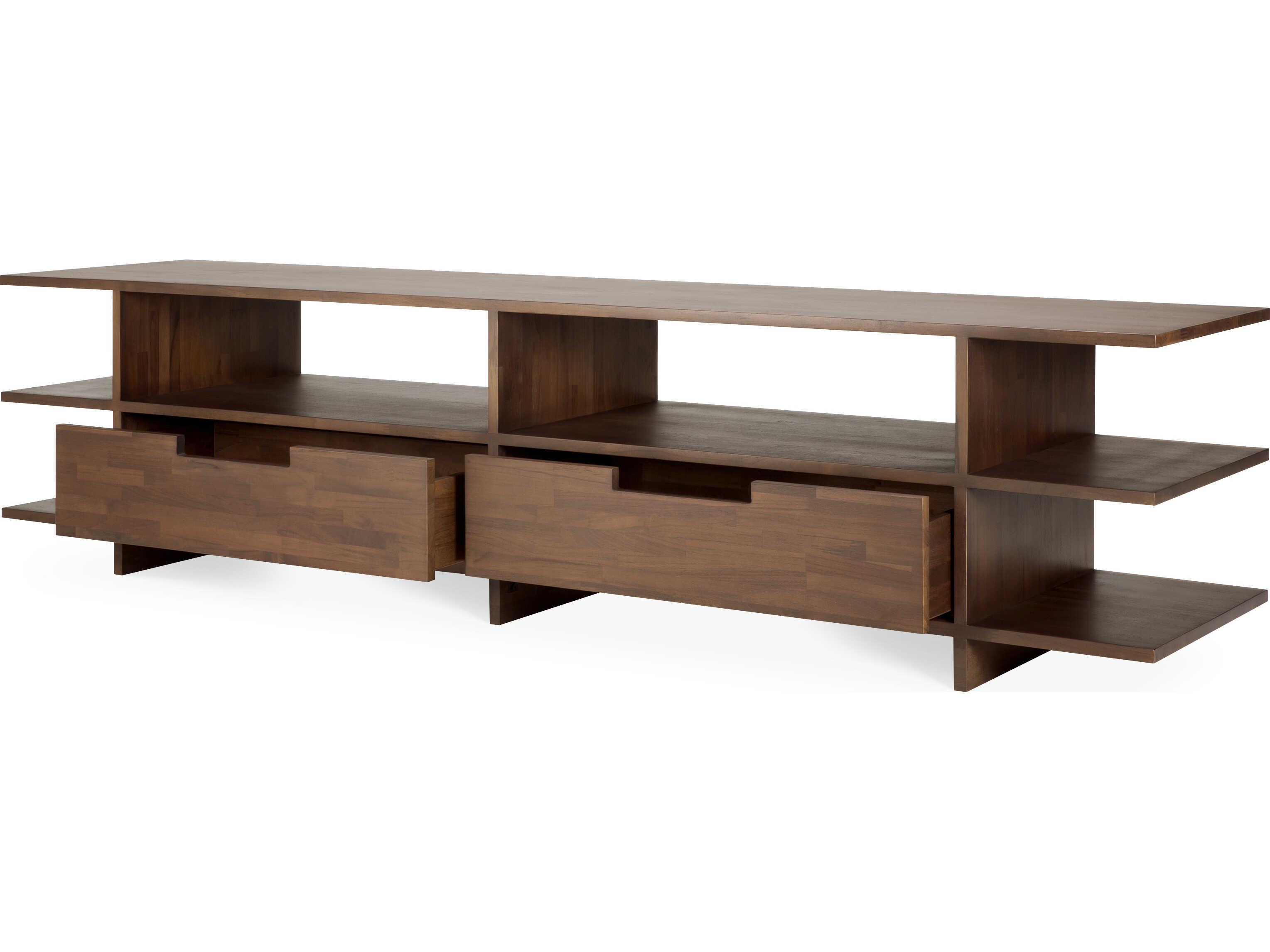 Ethnicraft Kabuki Teak Brown Tv Cupboard