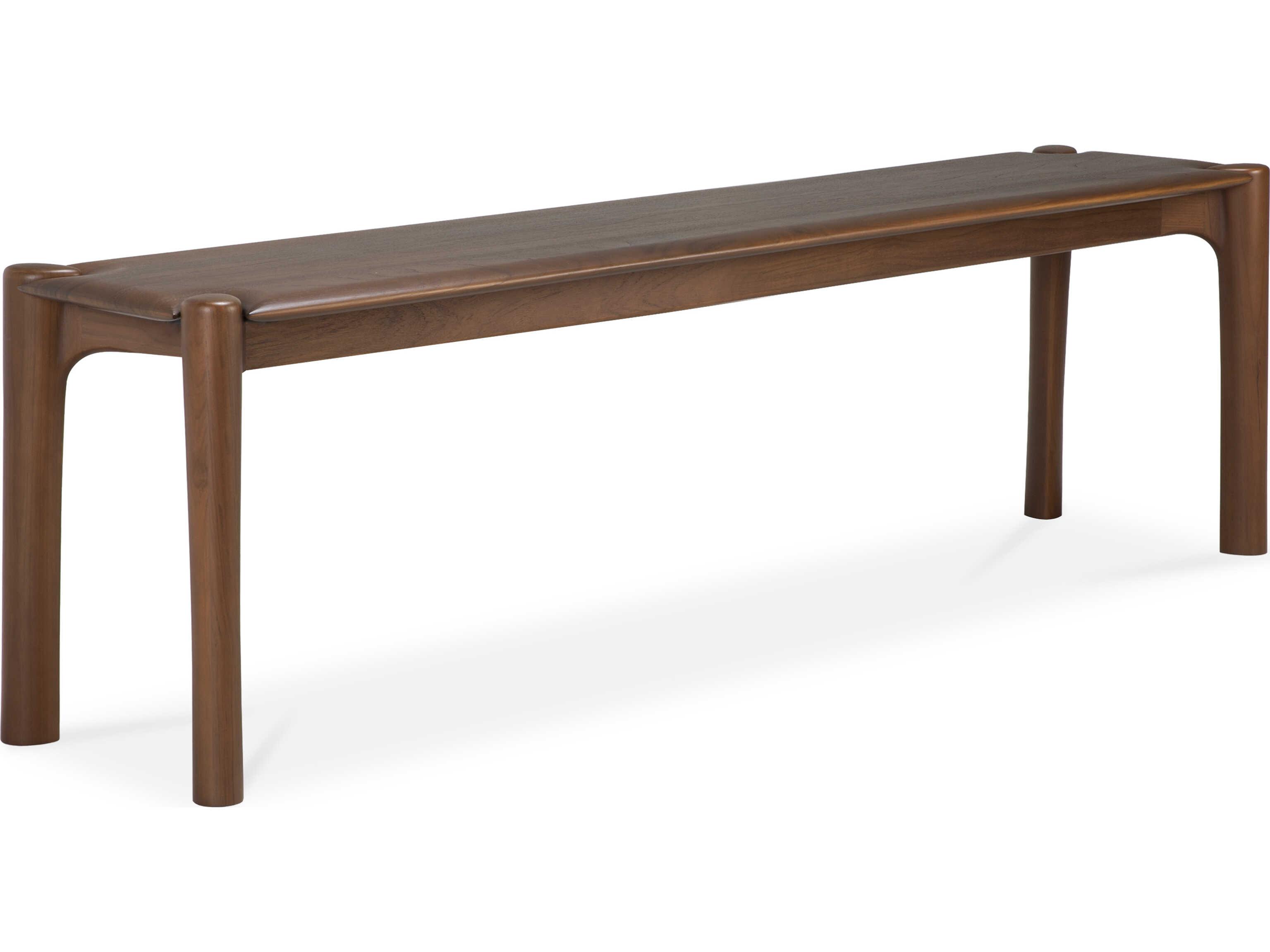 Ethnicraft Pi Teak Brown Pi Bench