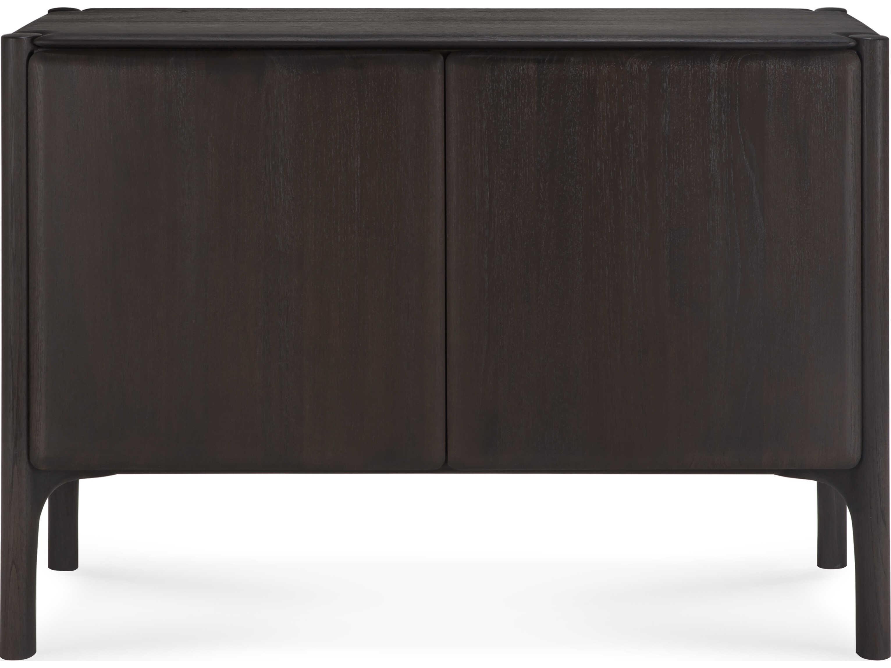 Ethnicraft Pi Teak Dark Brown Pi Sideboard
