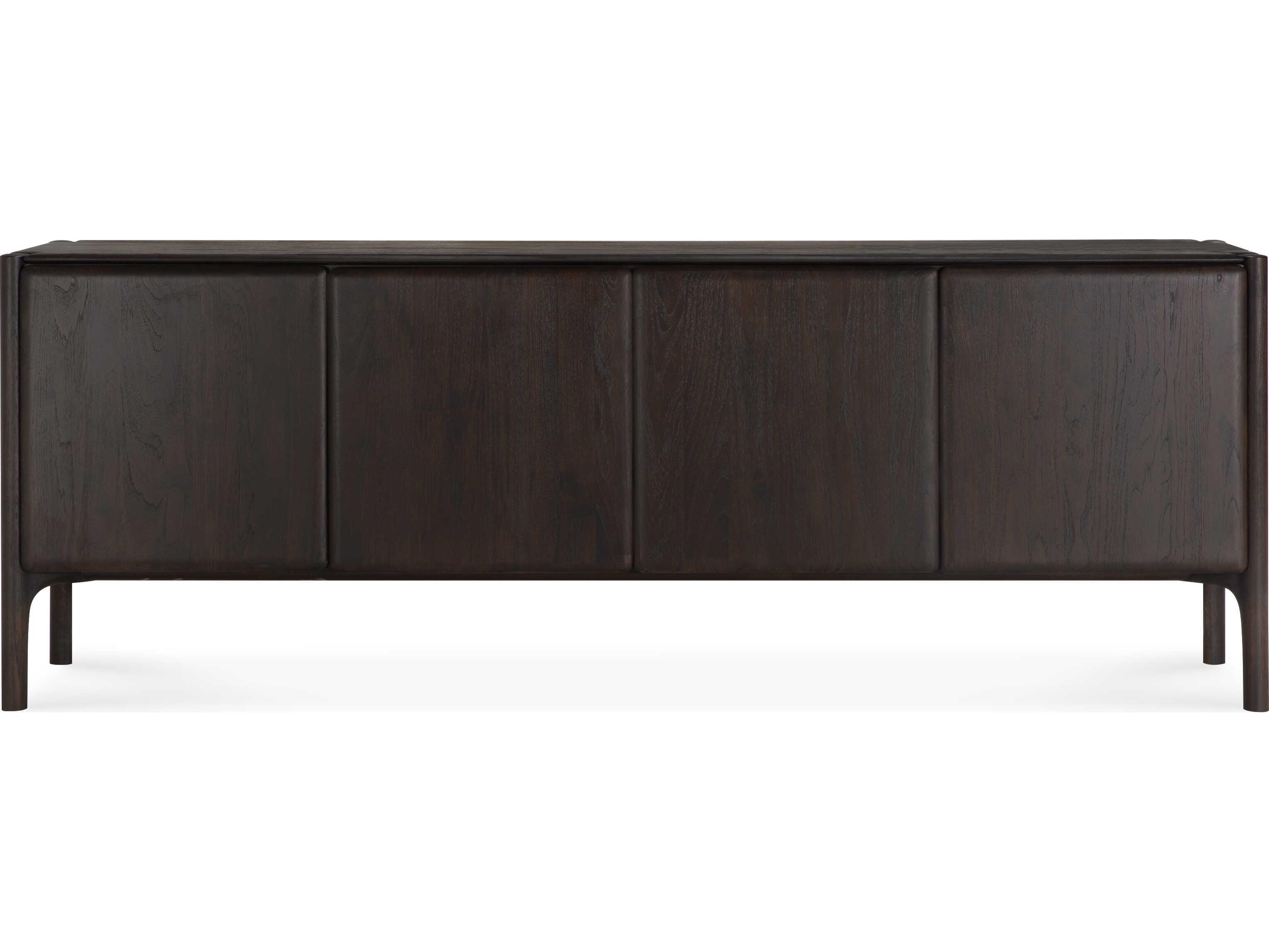 Ethnicraft Pi Teak Dark Brown Pi Sideboard