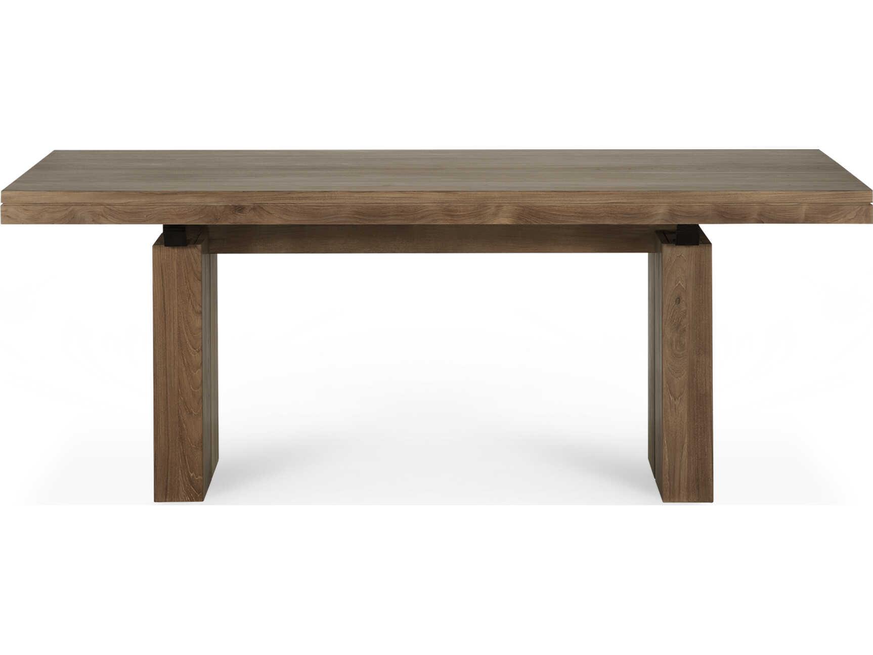 Ethnicraft Double Teak Extendable Dining Table