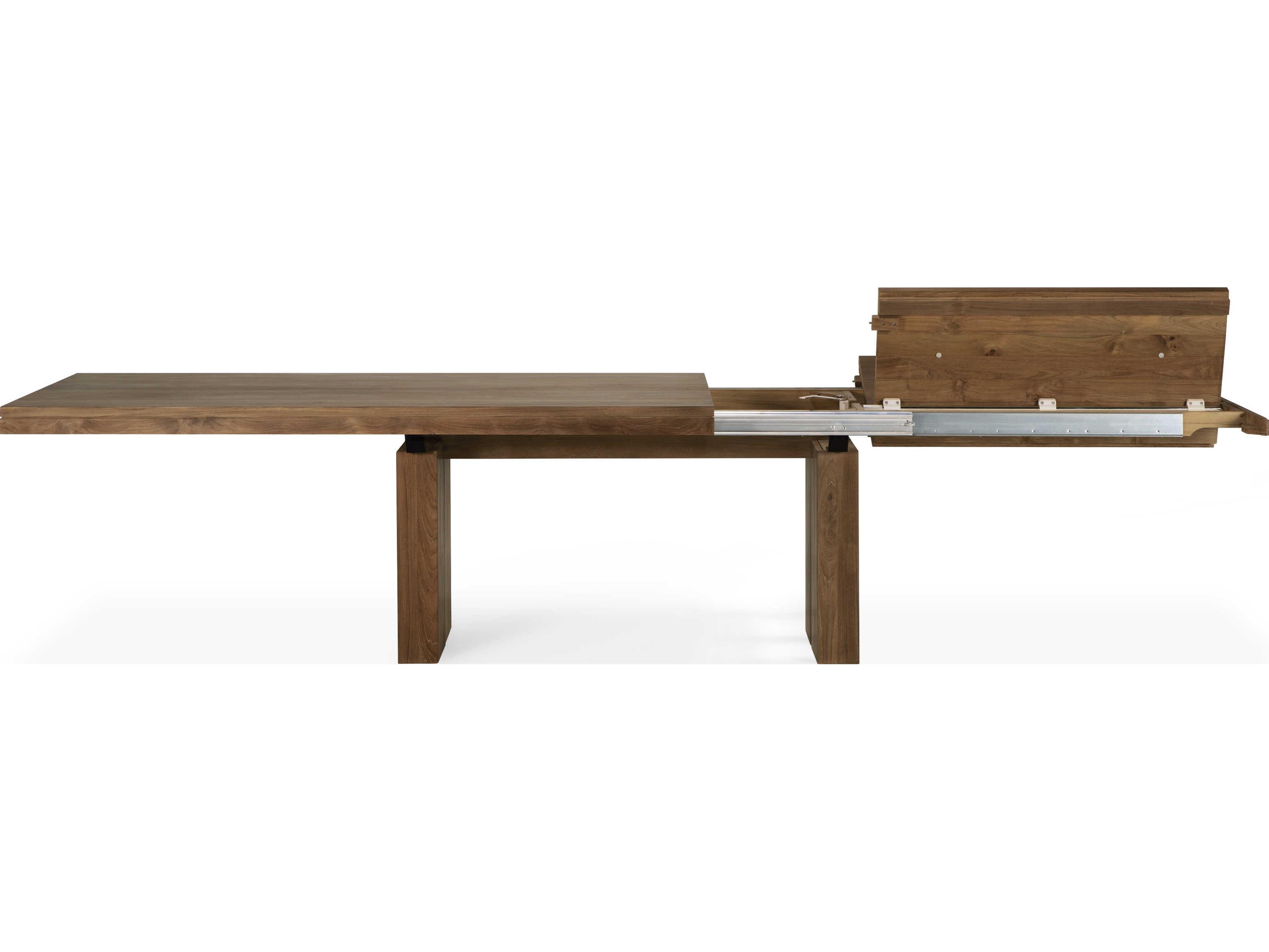 Ethnicraft Double Teak Extendable Dining Table