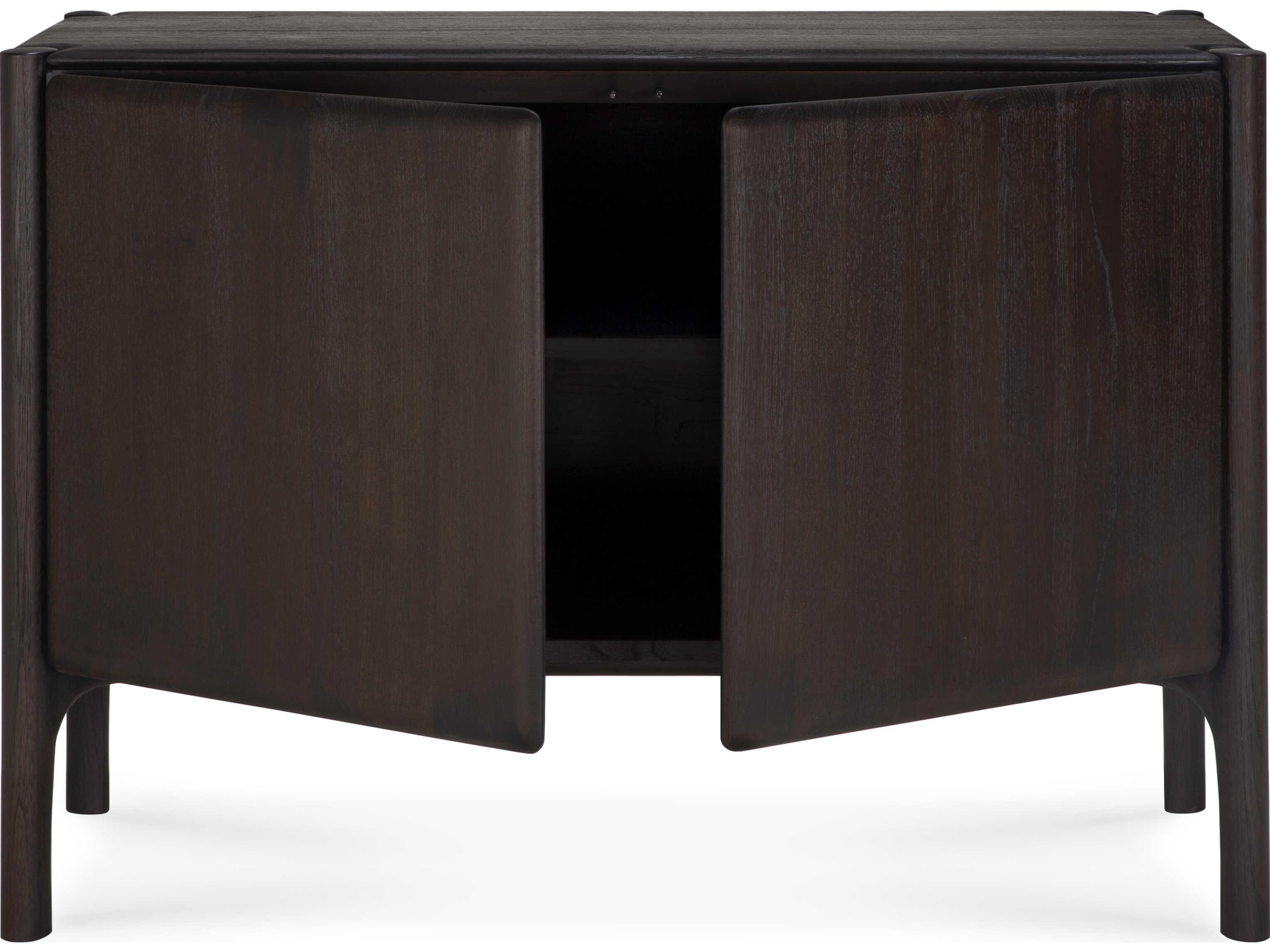 Ethnicraft Tabwa Teak Black Sideboard