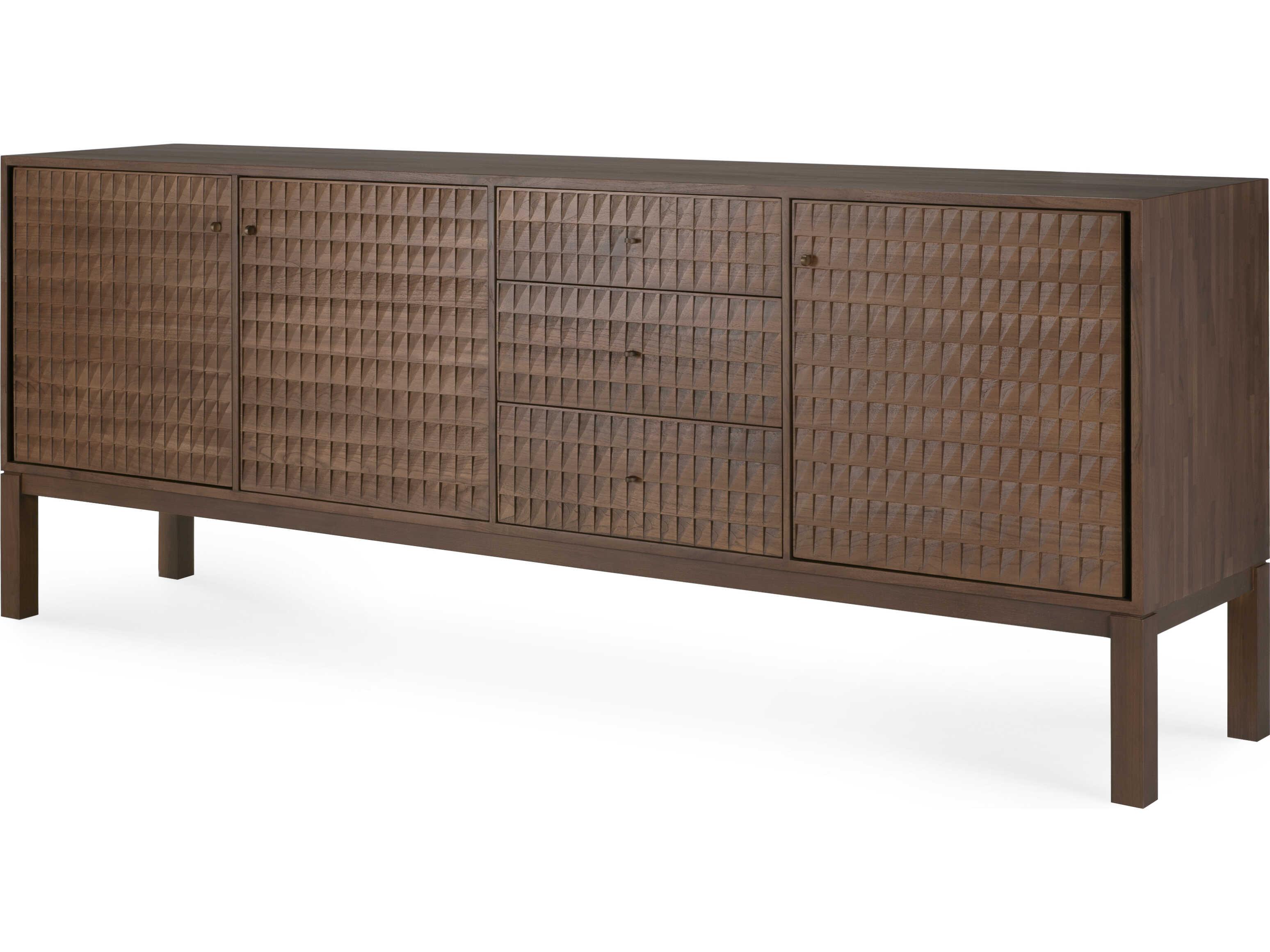 Ethnicraft Sono Teak Light Brown Sideboard